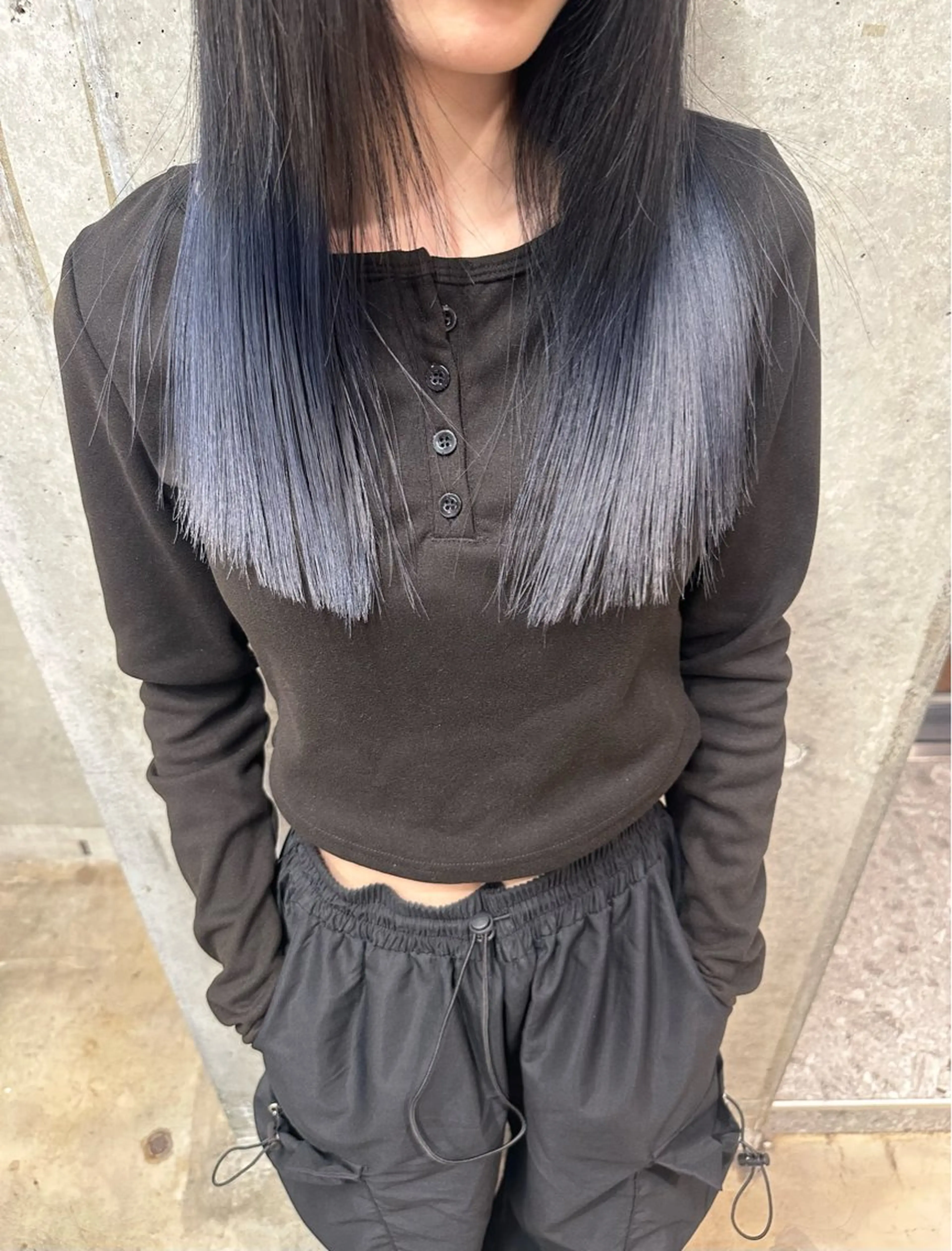 ミディアム ︎🤎W color MIYU‎🤎のヘアスタイル