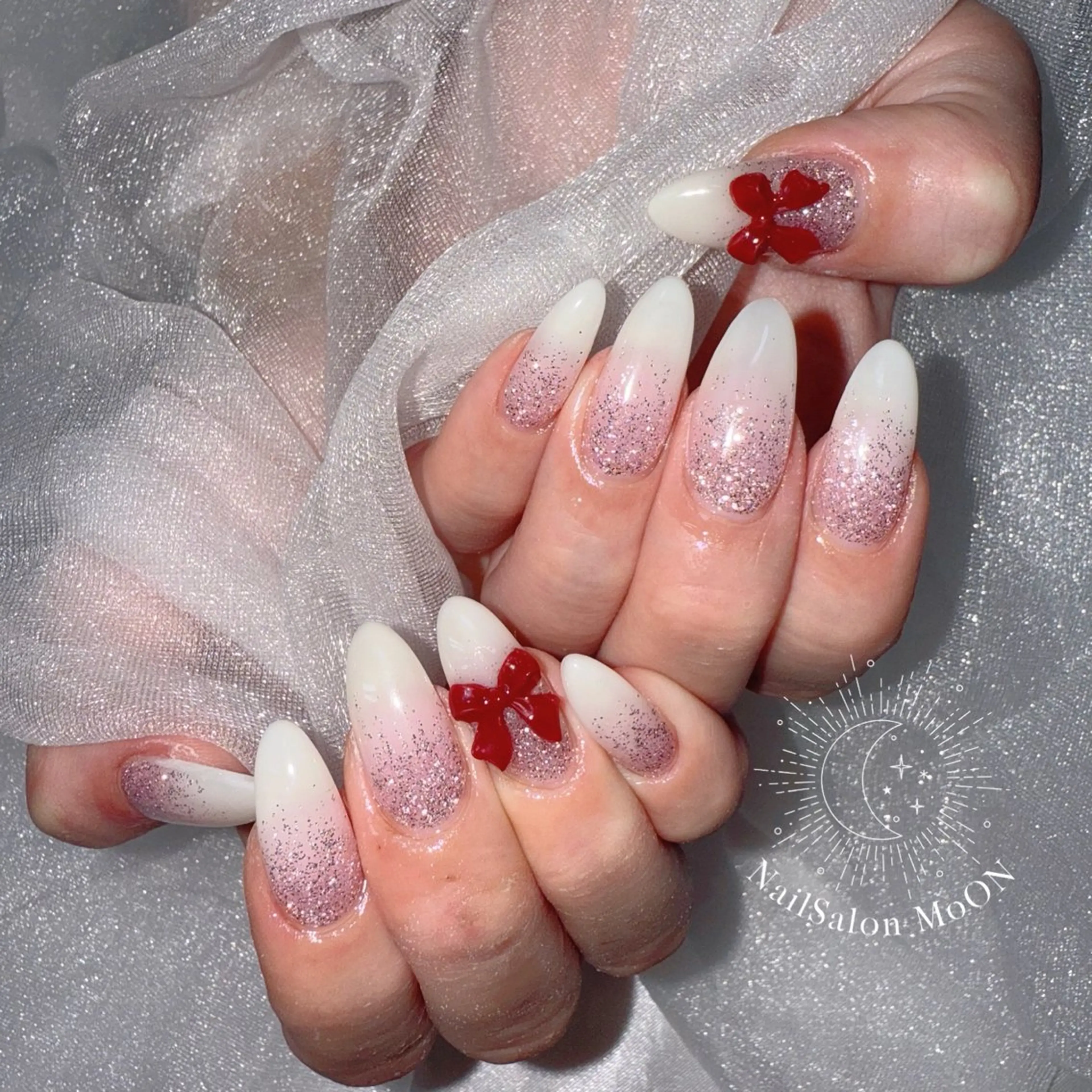 ネイル ハンドネイル ハンドケア MoON...❤︎ MeGuのネイルデザイン
