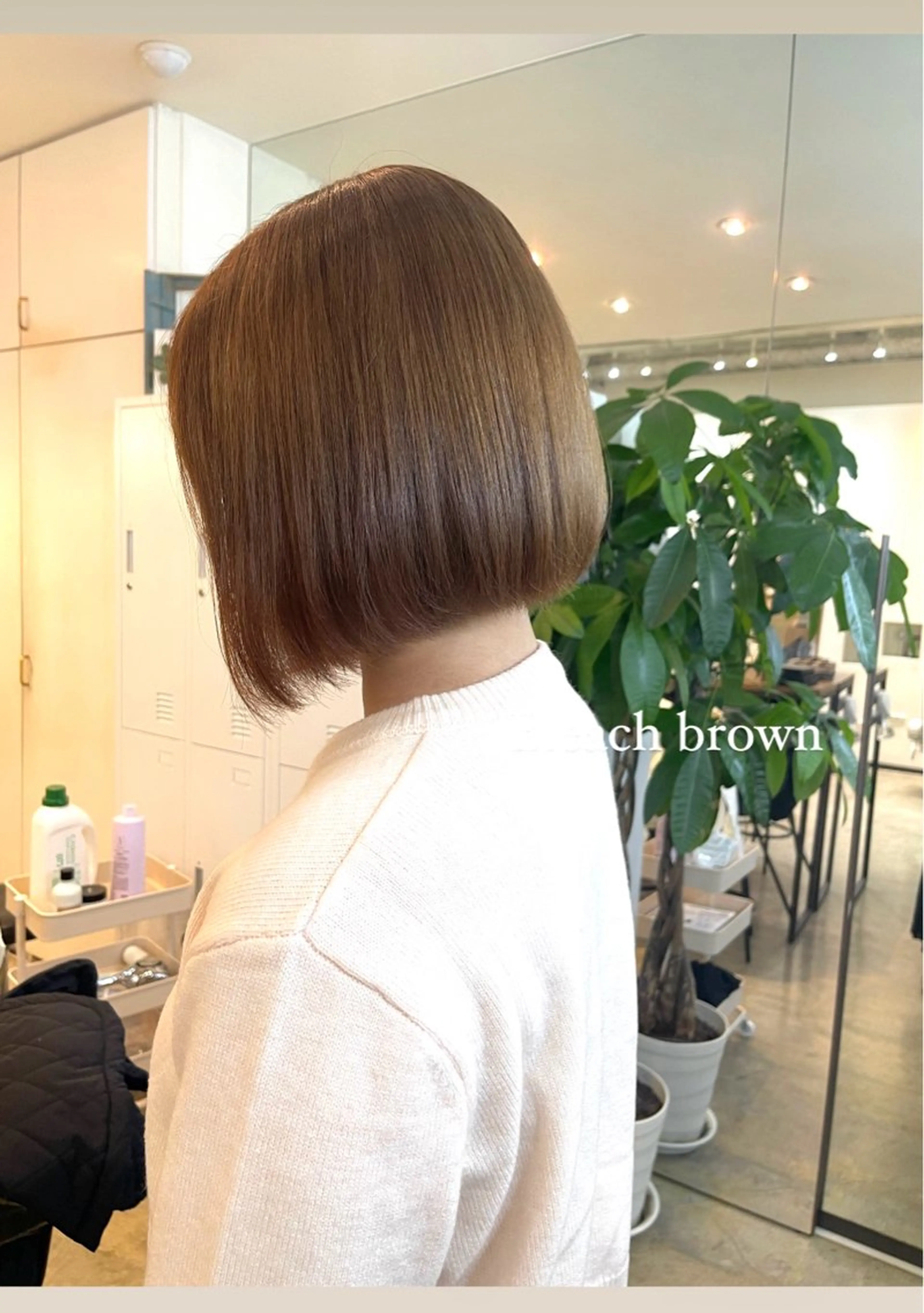 ショート カラー ブリーチ ブラウンカラー ダブルカラー ヘアカラー トリートメント 🌸shuka🌸新 宿／coloristのヘアスタイル