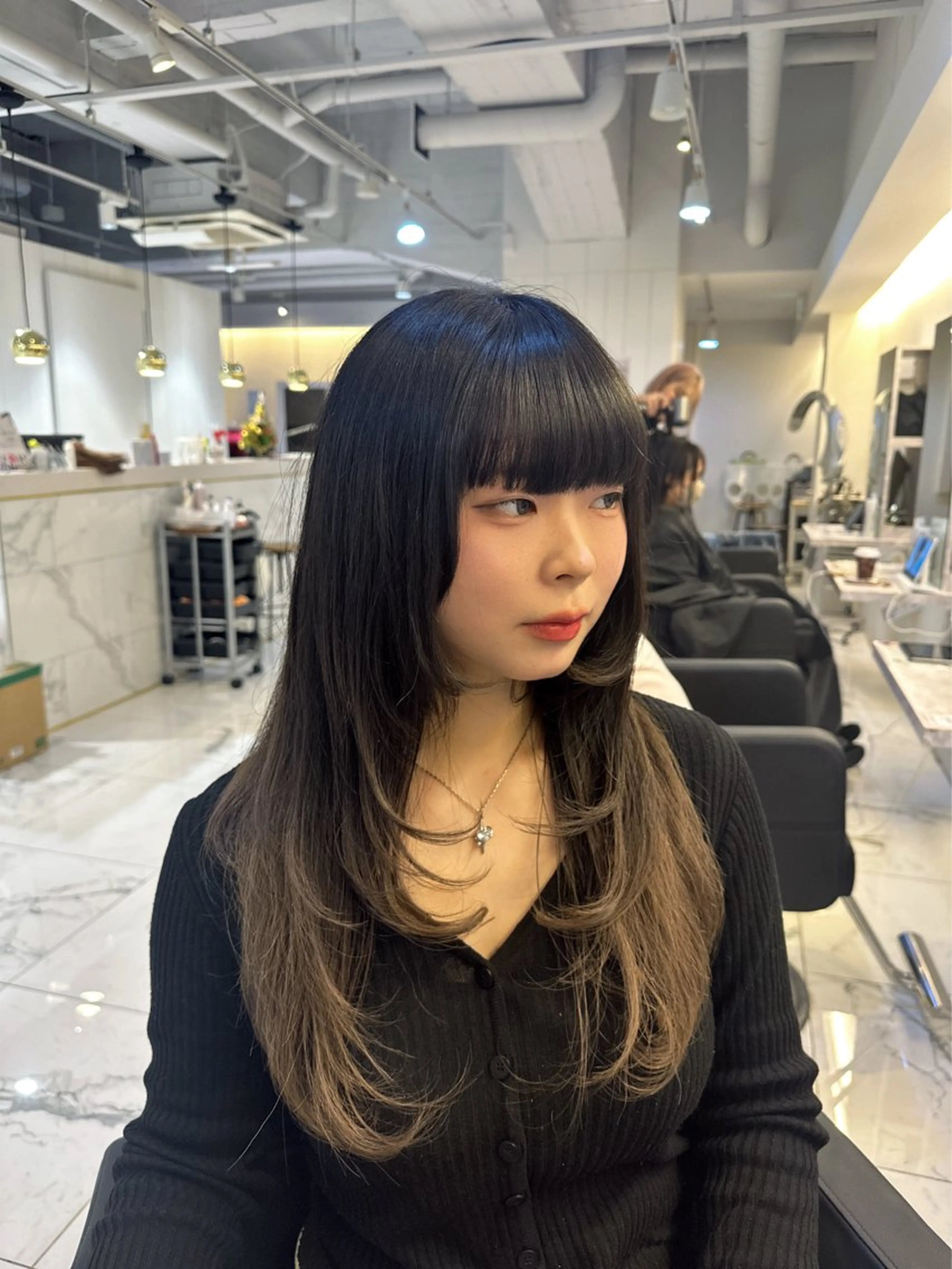 カット+極潤トリートメントの写真