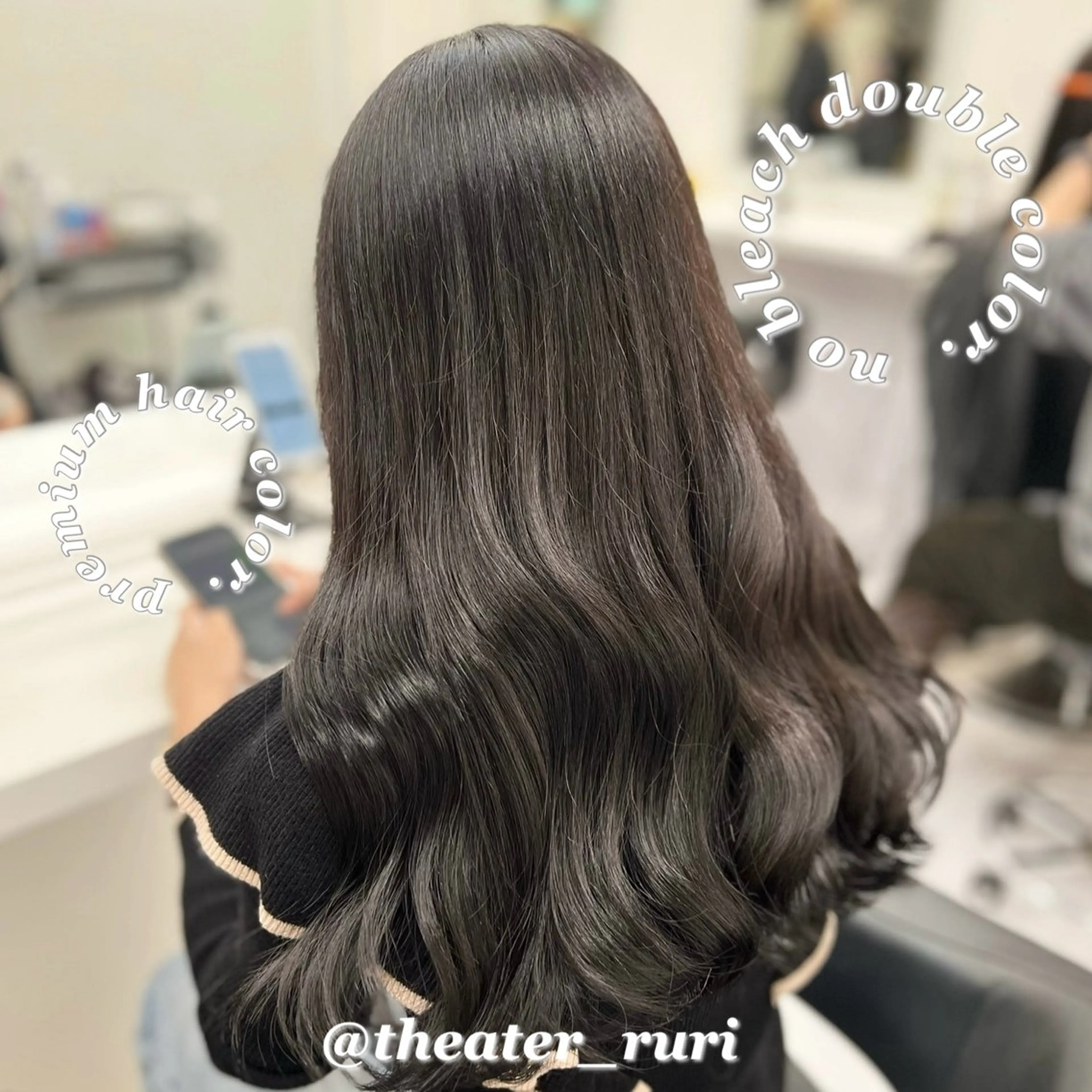 ロング カラー RURI 🌙透明感カラー🌙のヘアスタイル