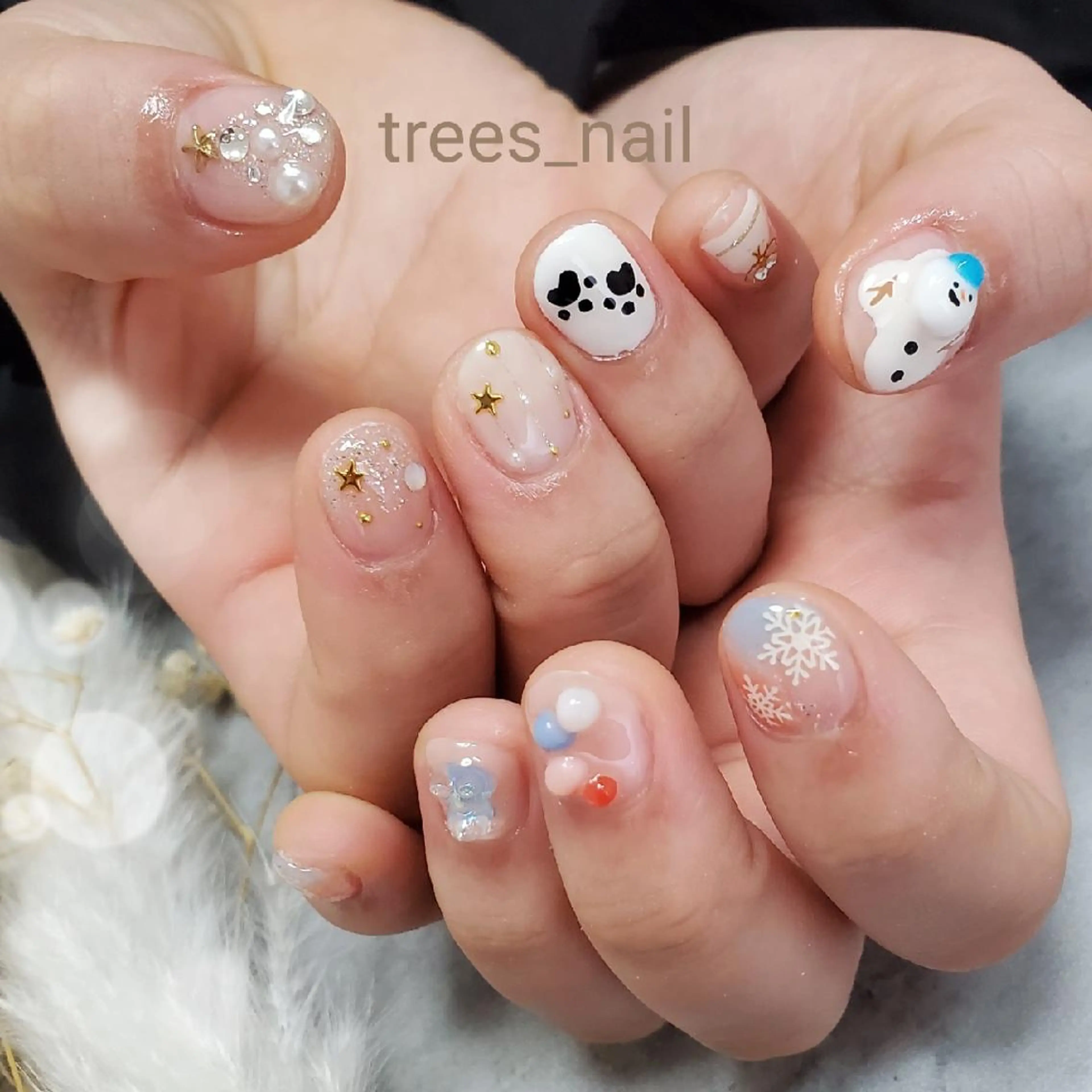 ネイル trees_ nailのネイルデザイン