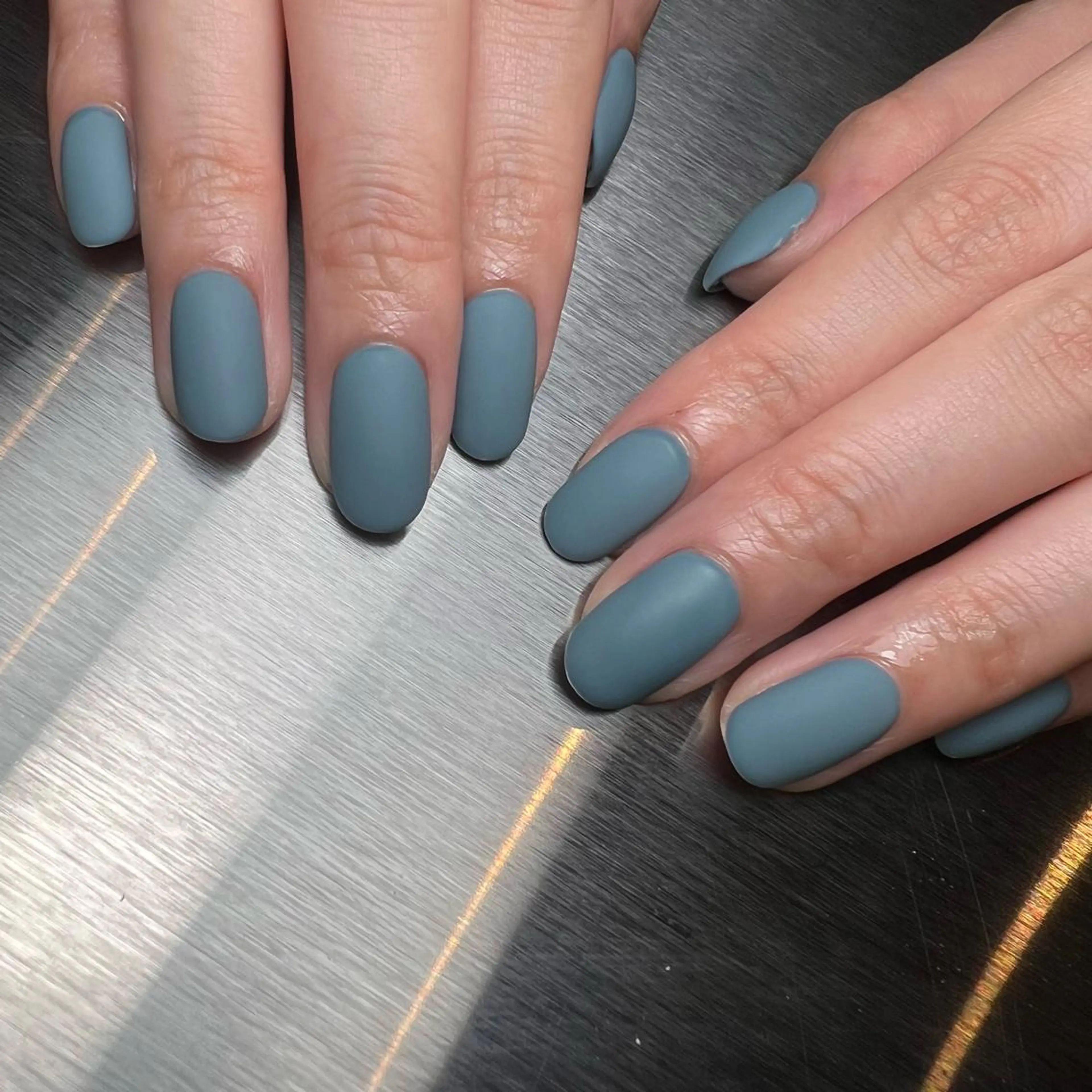 ネイル マットネイル ハンドネイル ハンドケア nailsalon shin/ikedaのネイルデザイン