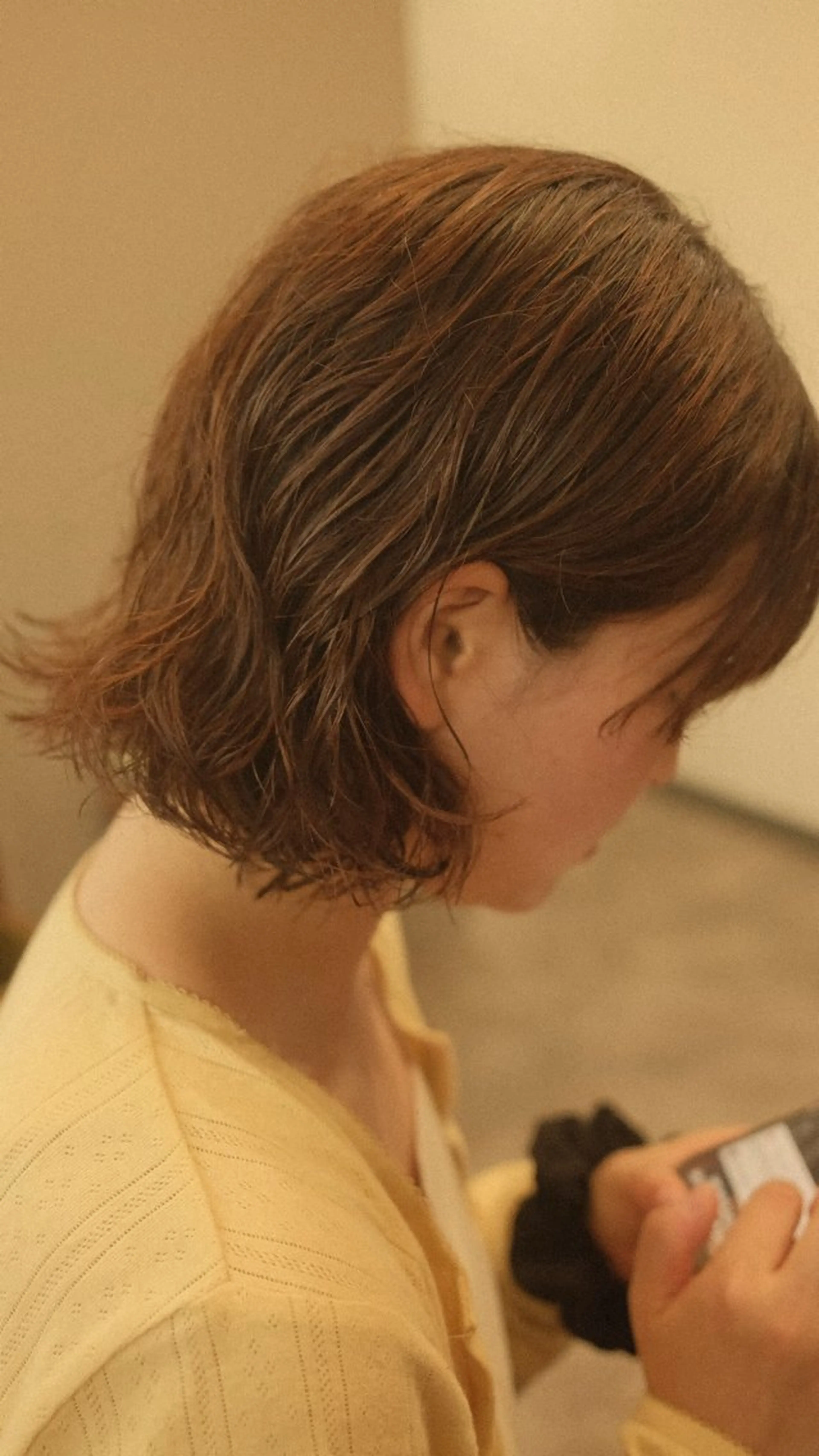 ショート パーマ ...alley/Dreap所属・パーマ/透明感カラー ショート/レイヤーのヘアスタイル