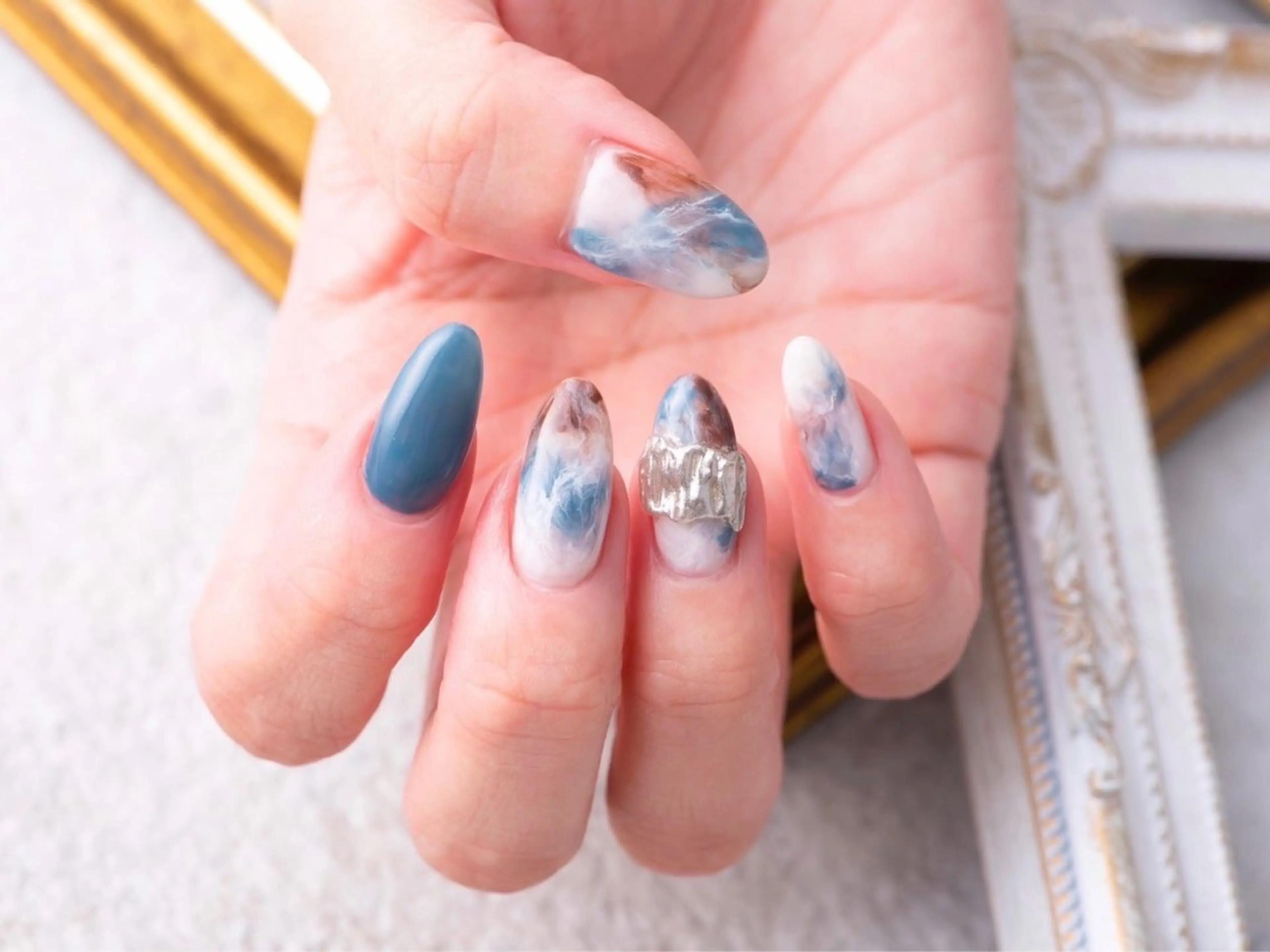 10本ニュアンスネイル(オフ込み)の写真