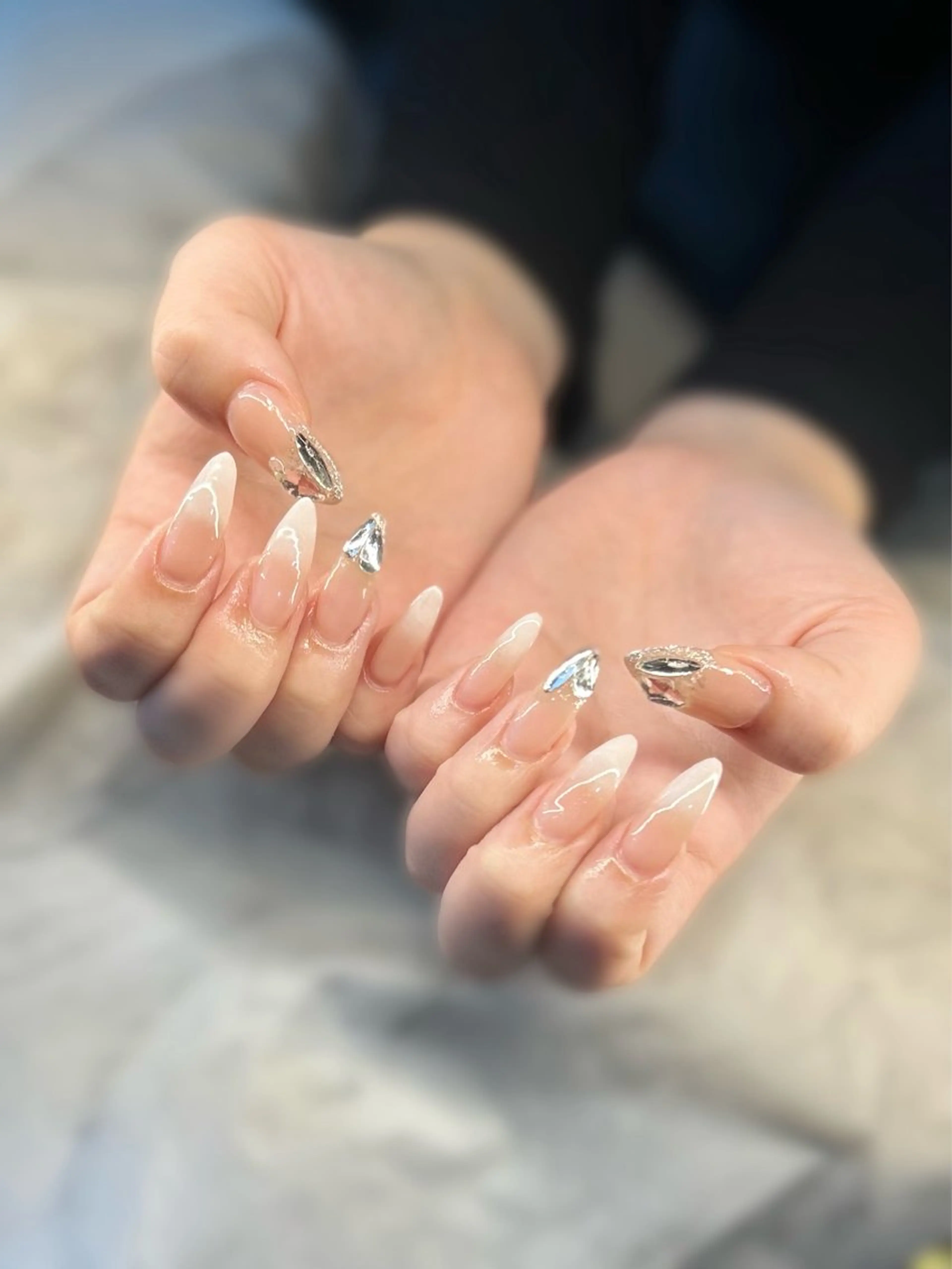 ネイル 長さ出し 長さ出し専門HALE NAIL さとうのネイルデザイン