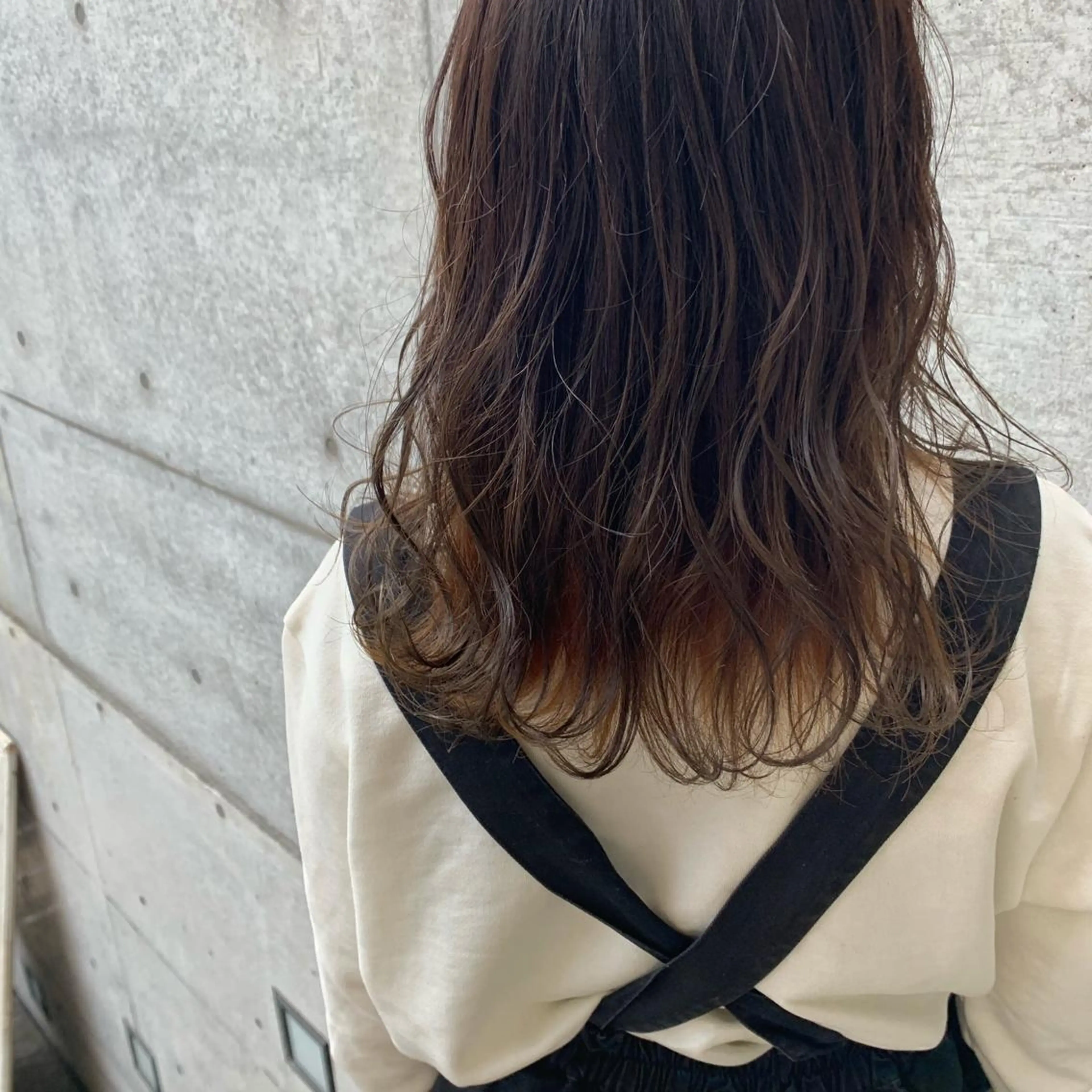 セミロング カラー kimika🥑 メンズ/髪質改善のヘアスタイル