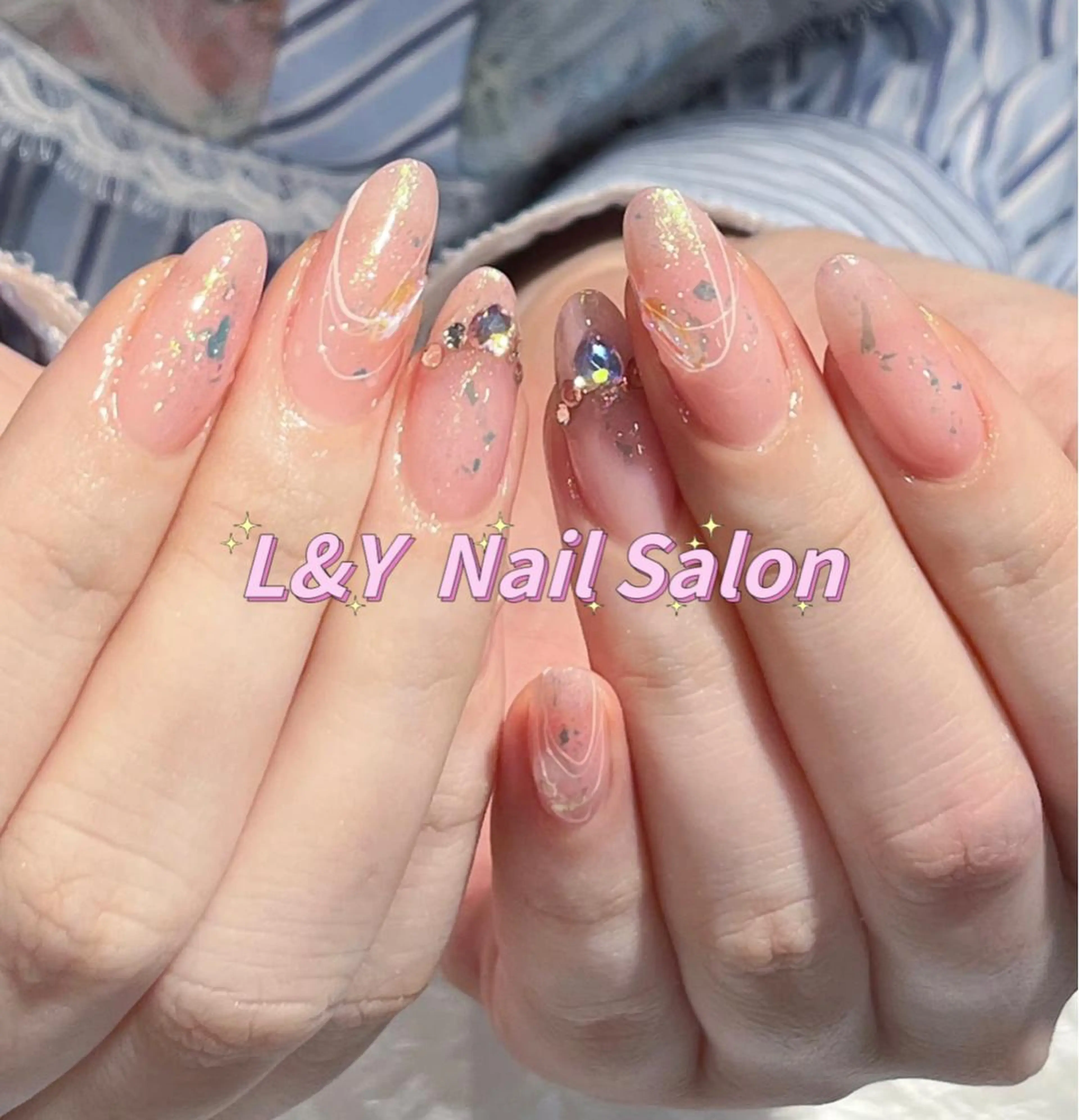 ネイル ハンドネイル ハンドケア L&Y Nail🎀 思雪のネイルデザイン