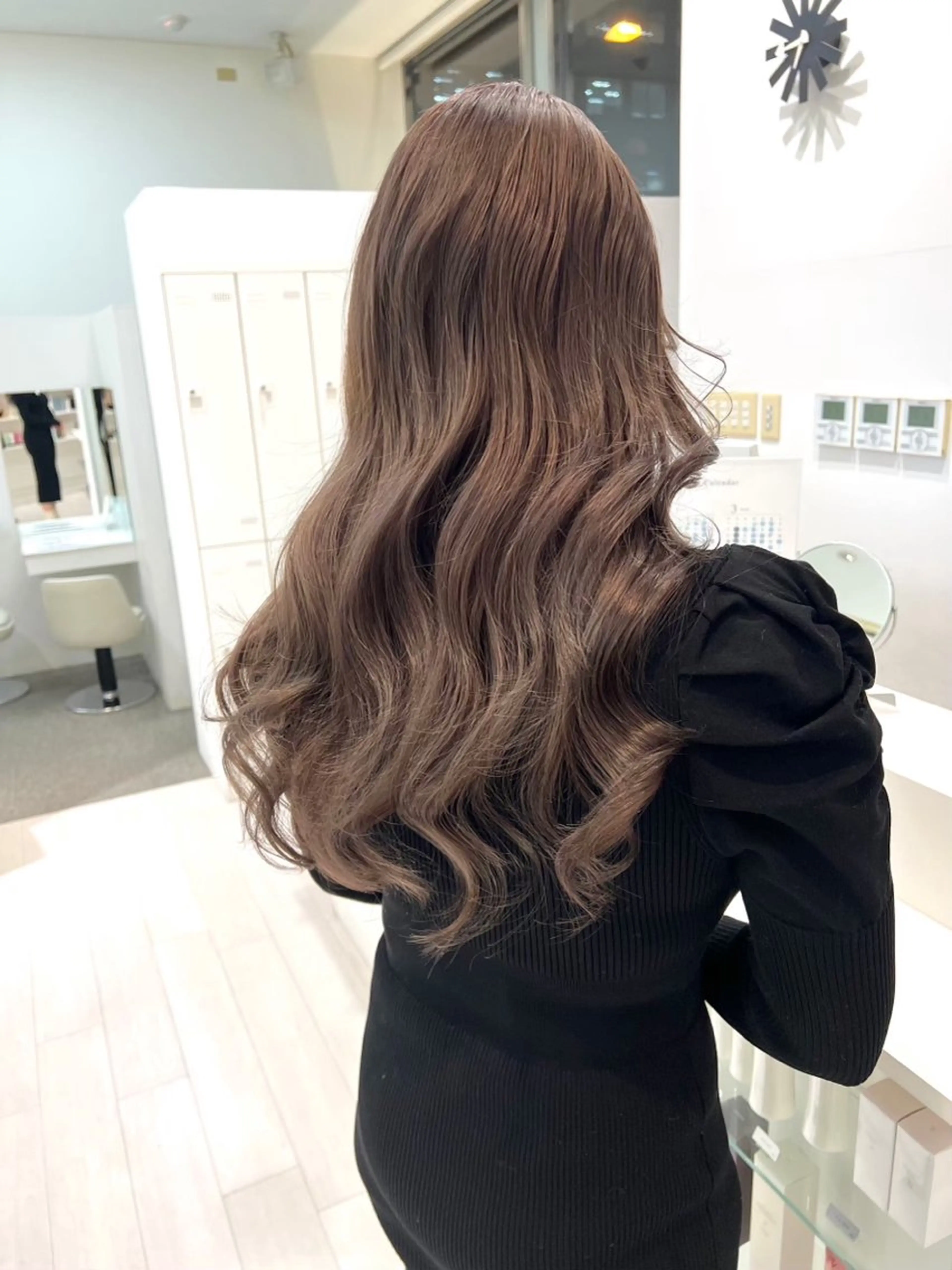 ロング ParveMix 佐々木梨紗🤍のヘアスタイル