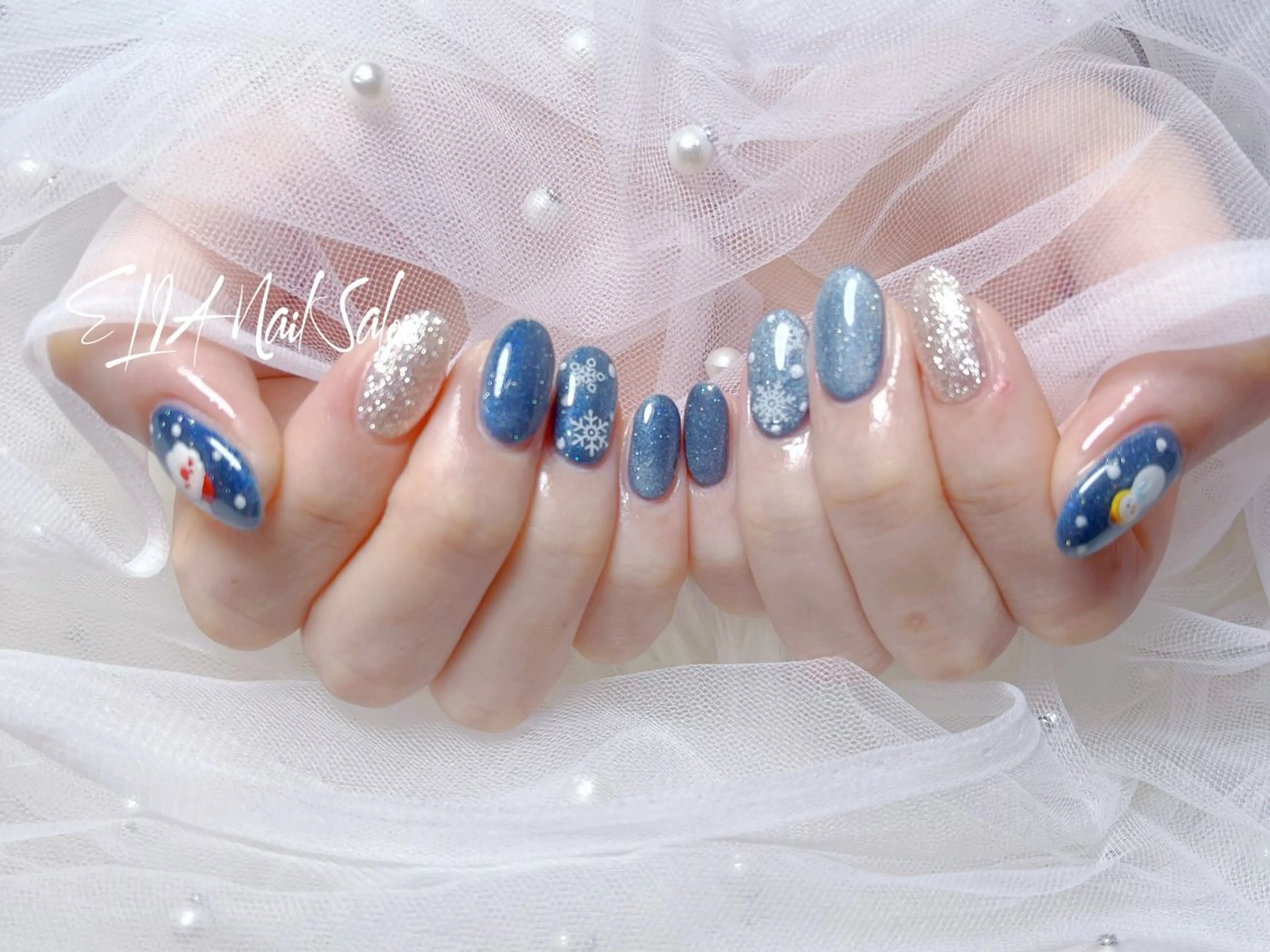 ミディアム ELIA【エリア】 nailsalonのネイルデザイン