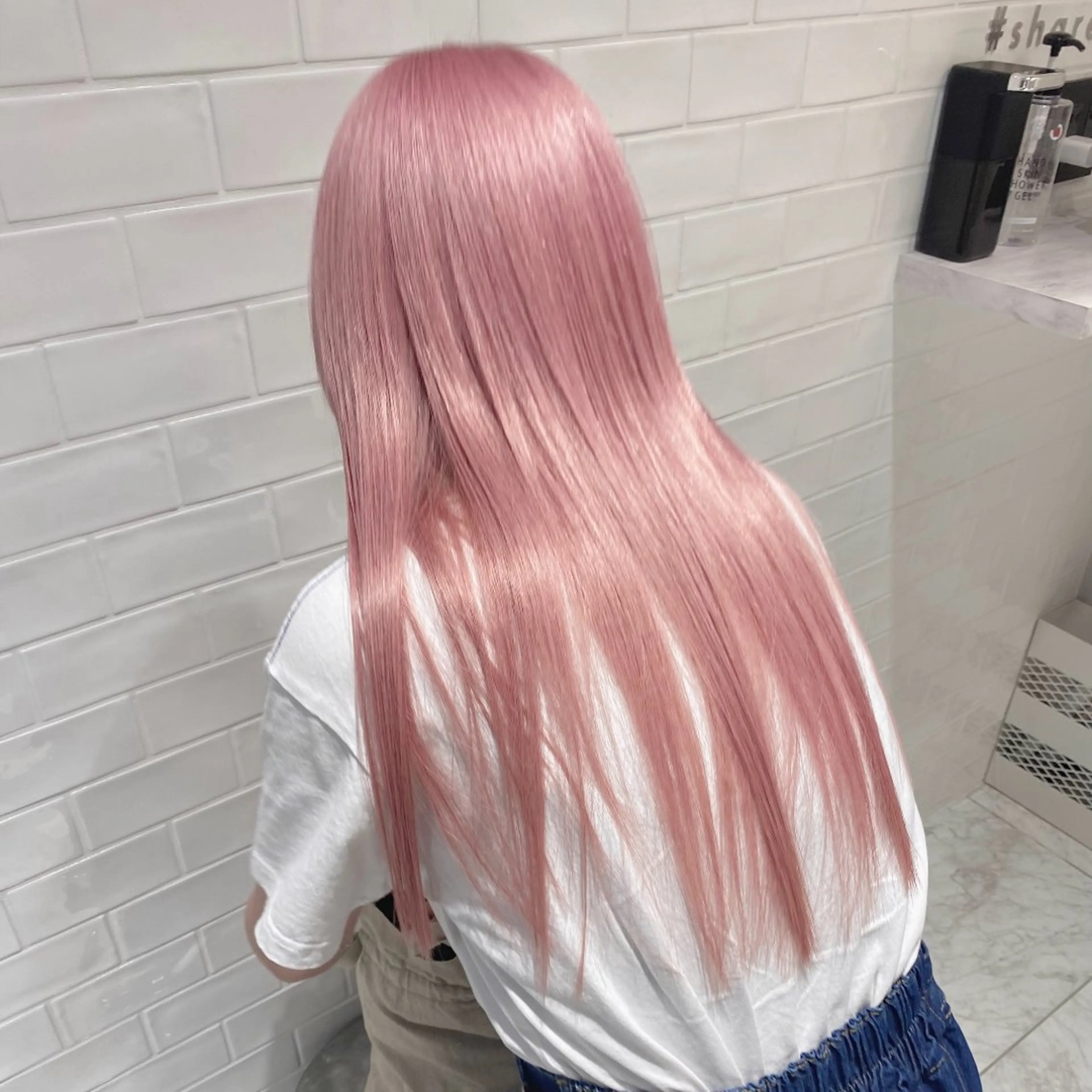 ロング カラー ヘアアレンジ メンズ ヘアカラー トリートメント SALOWIN所属・ハイトーン美容師 MASATOのヘアスタイル