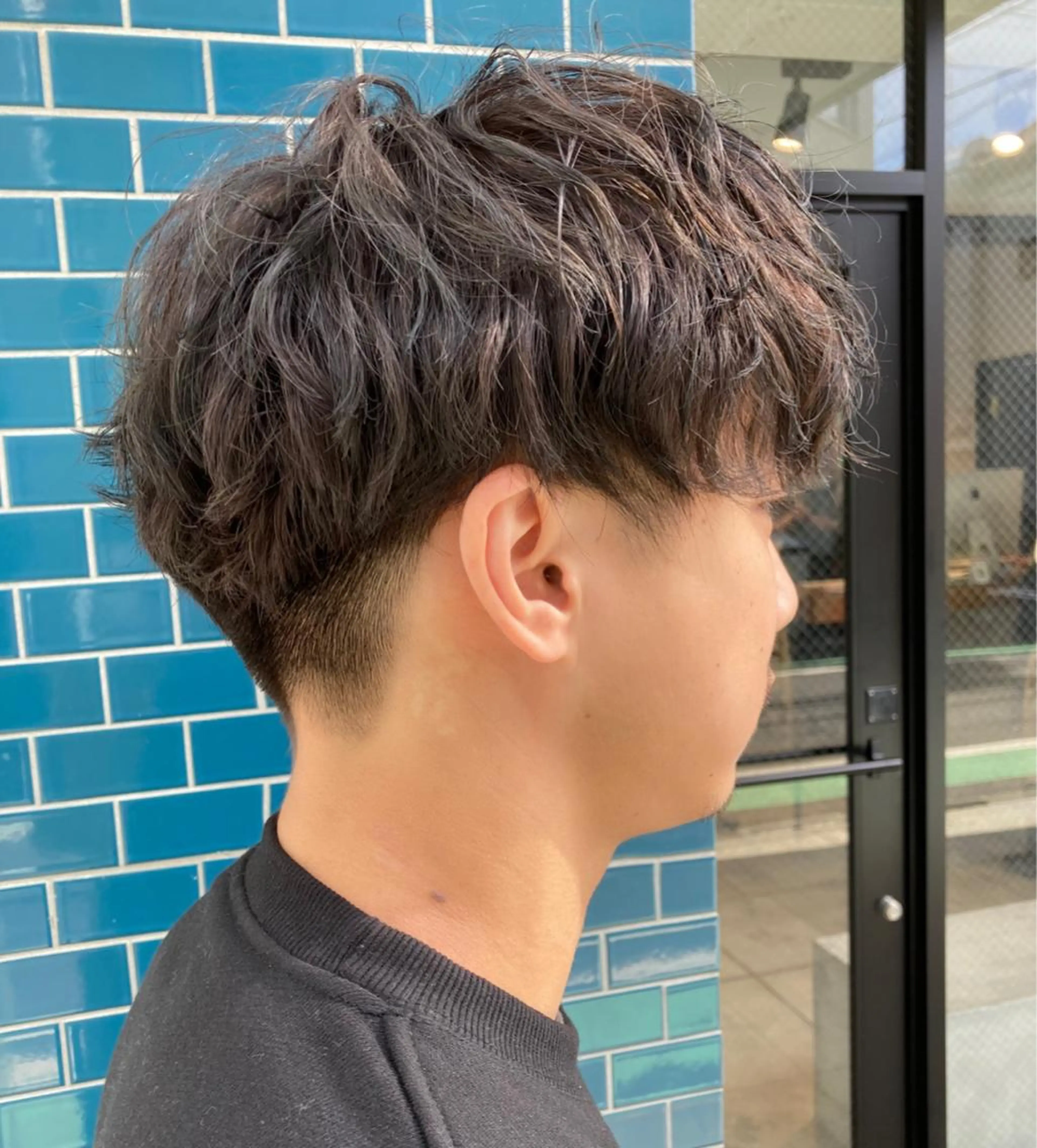カラー パーマ メンズ Chlan岡本所属・Chlan岡本 坂本朱樺莉のヘアスタイル