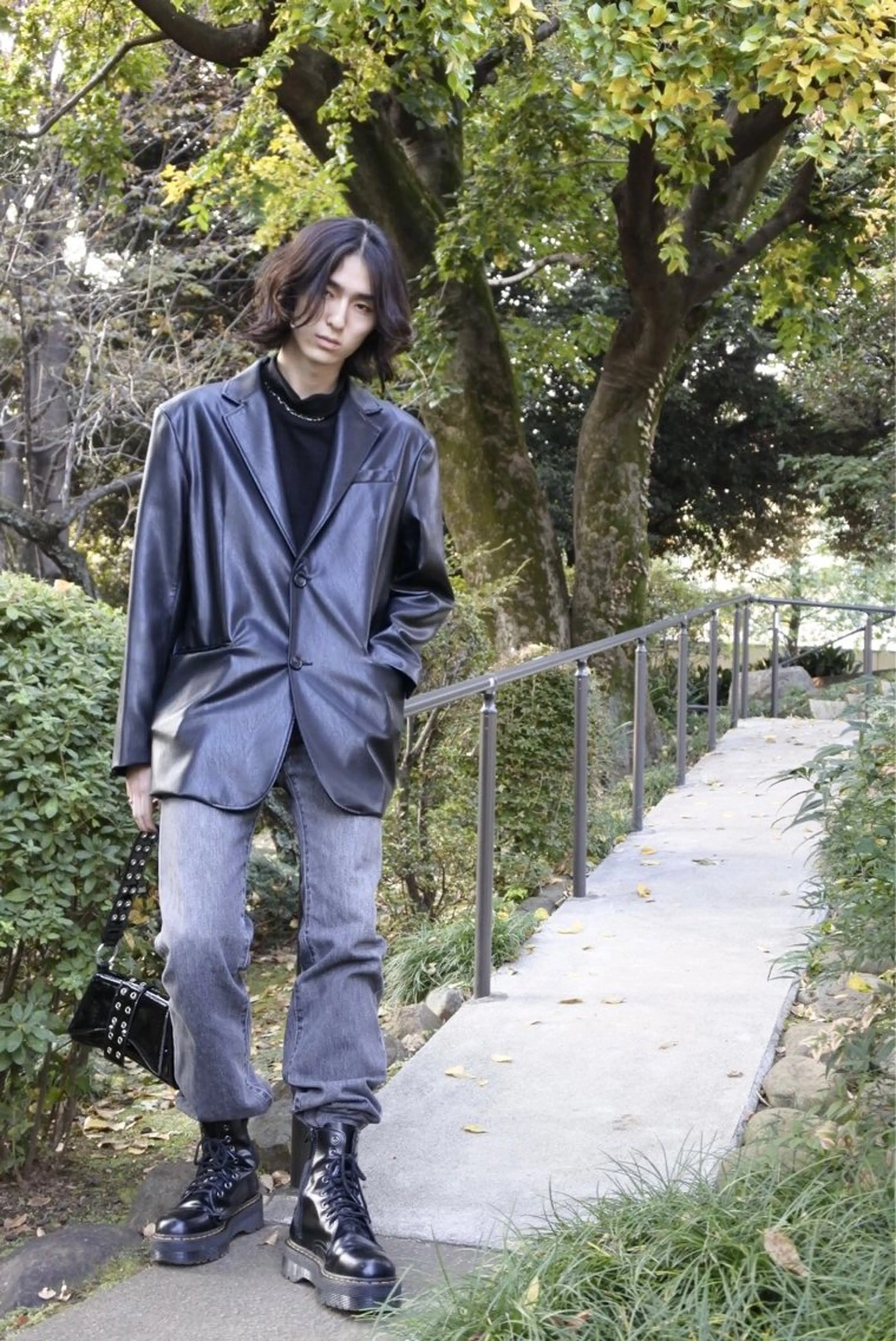 ミディアム メンズ 加藤 祐斗のヘアスタイル