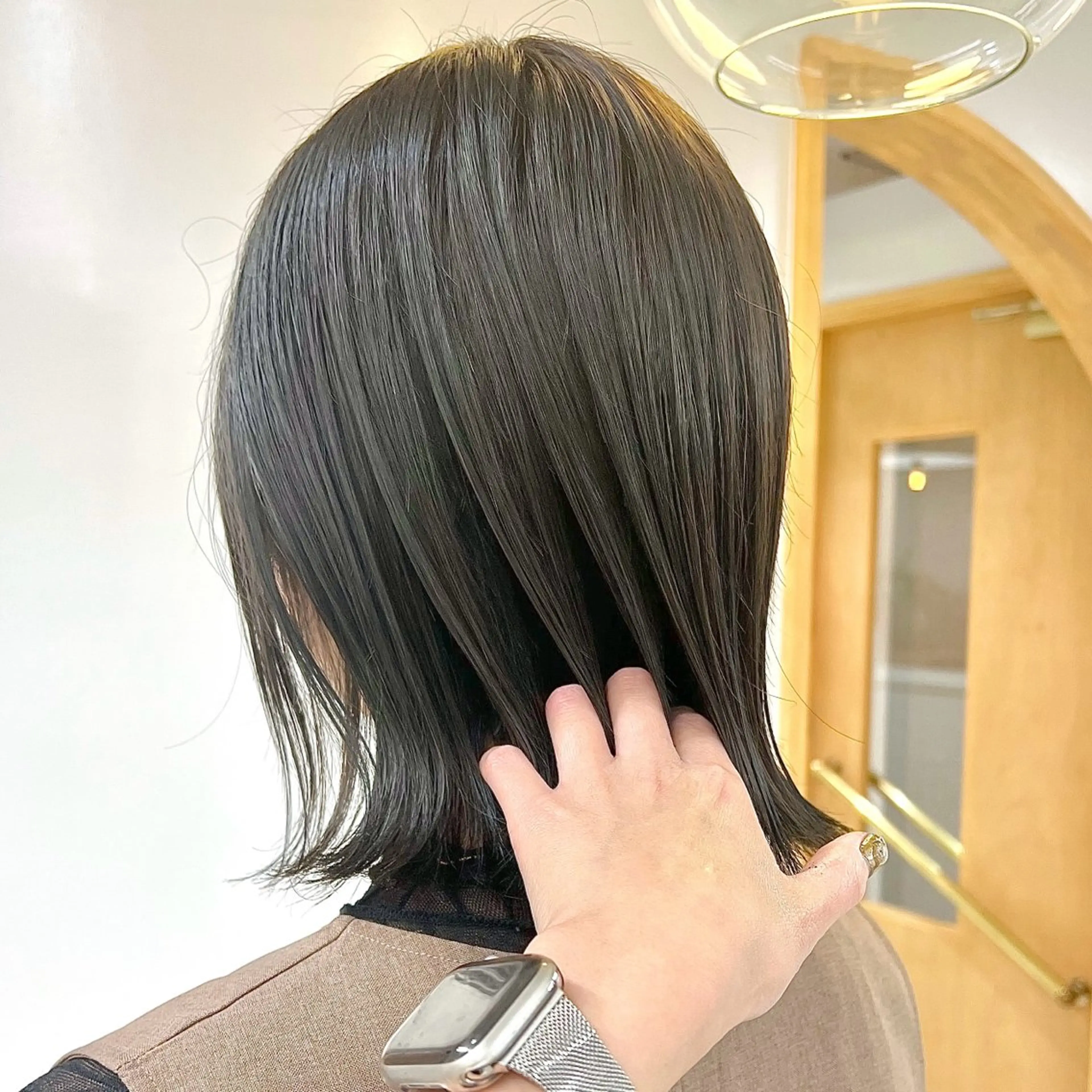カラー ヘアカラー 三好 万葉のヘアスタイル