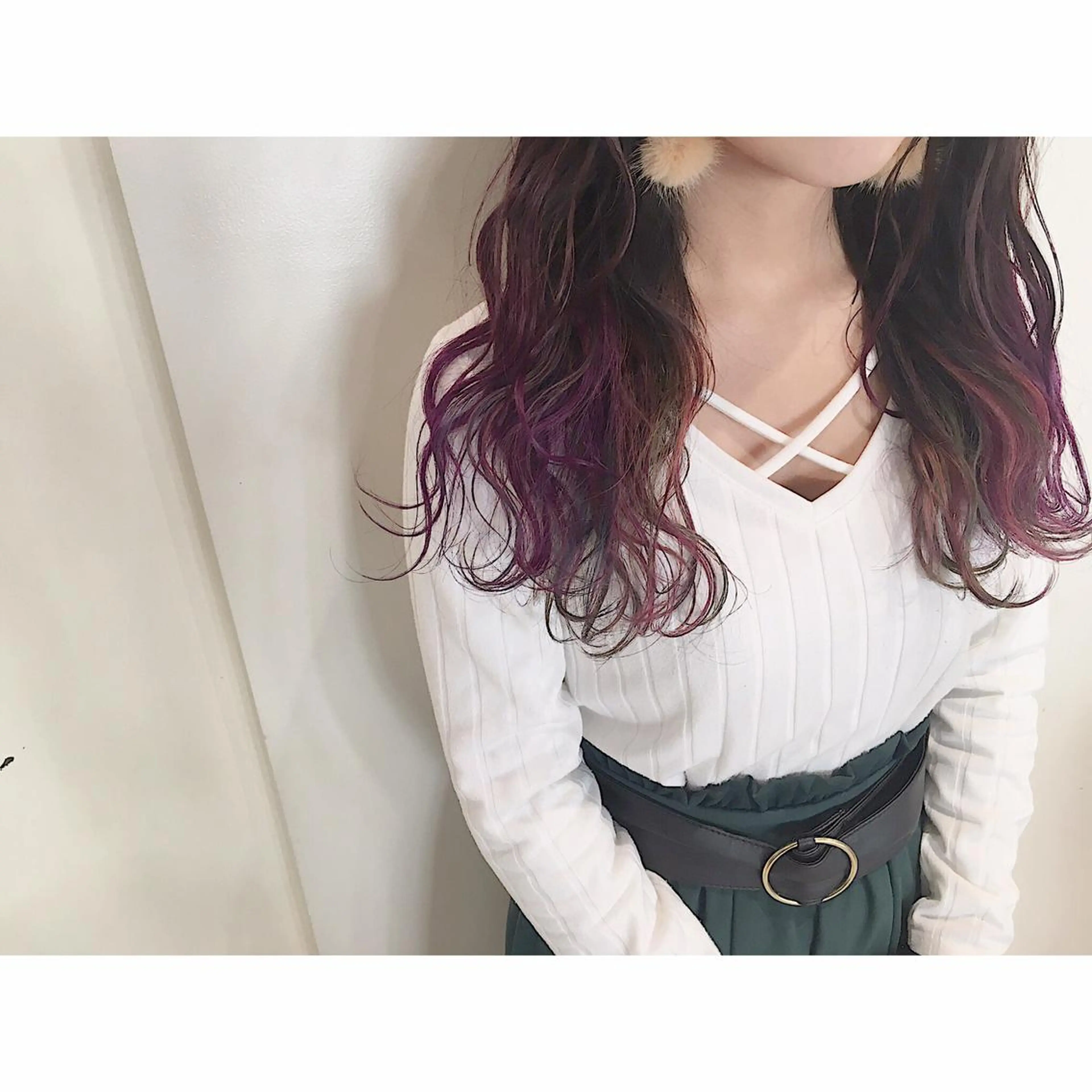 ロング カラー 心斎橋 美髪職人 近江のヘアスタイル