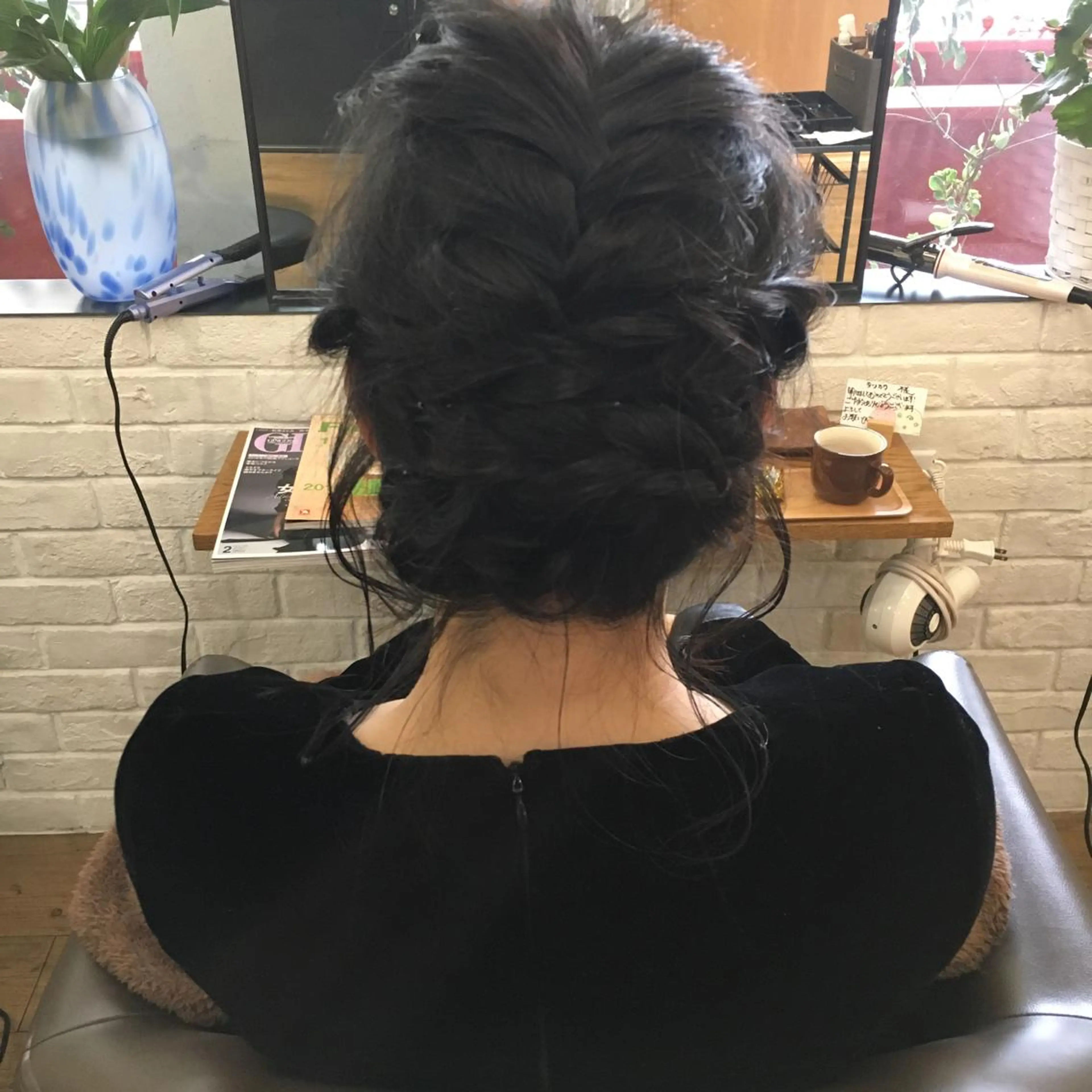 セミロング カラー ヘアアレンジ 上川 美幸のヘアスタイル
