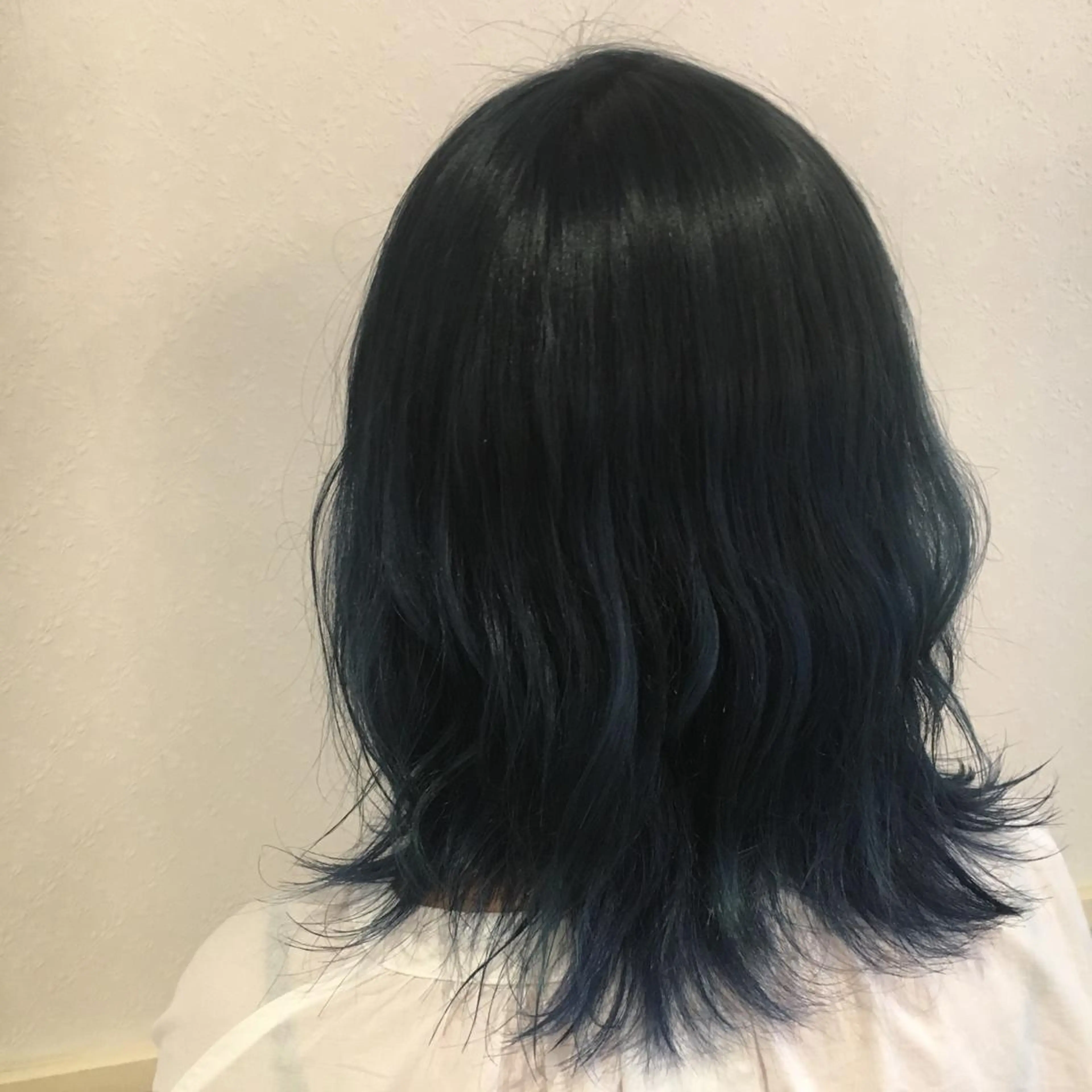 セミロング カラー ヘアカラー 宮内 真乃のヘアスタイル