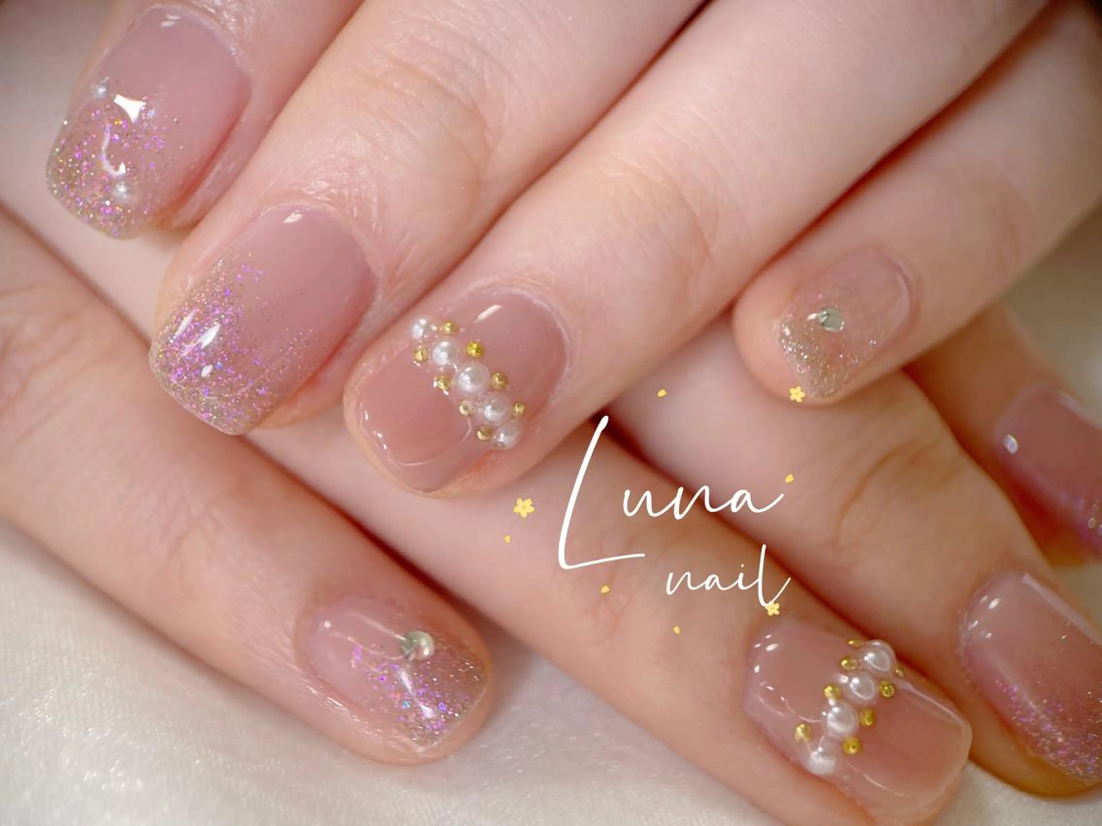 ネイル ハンドネイル luna nail ＆eyelashのネイルデザイン