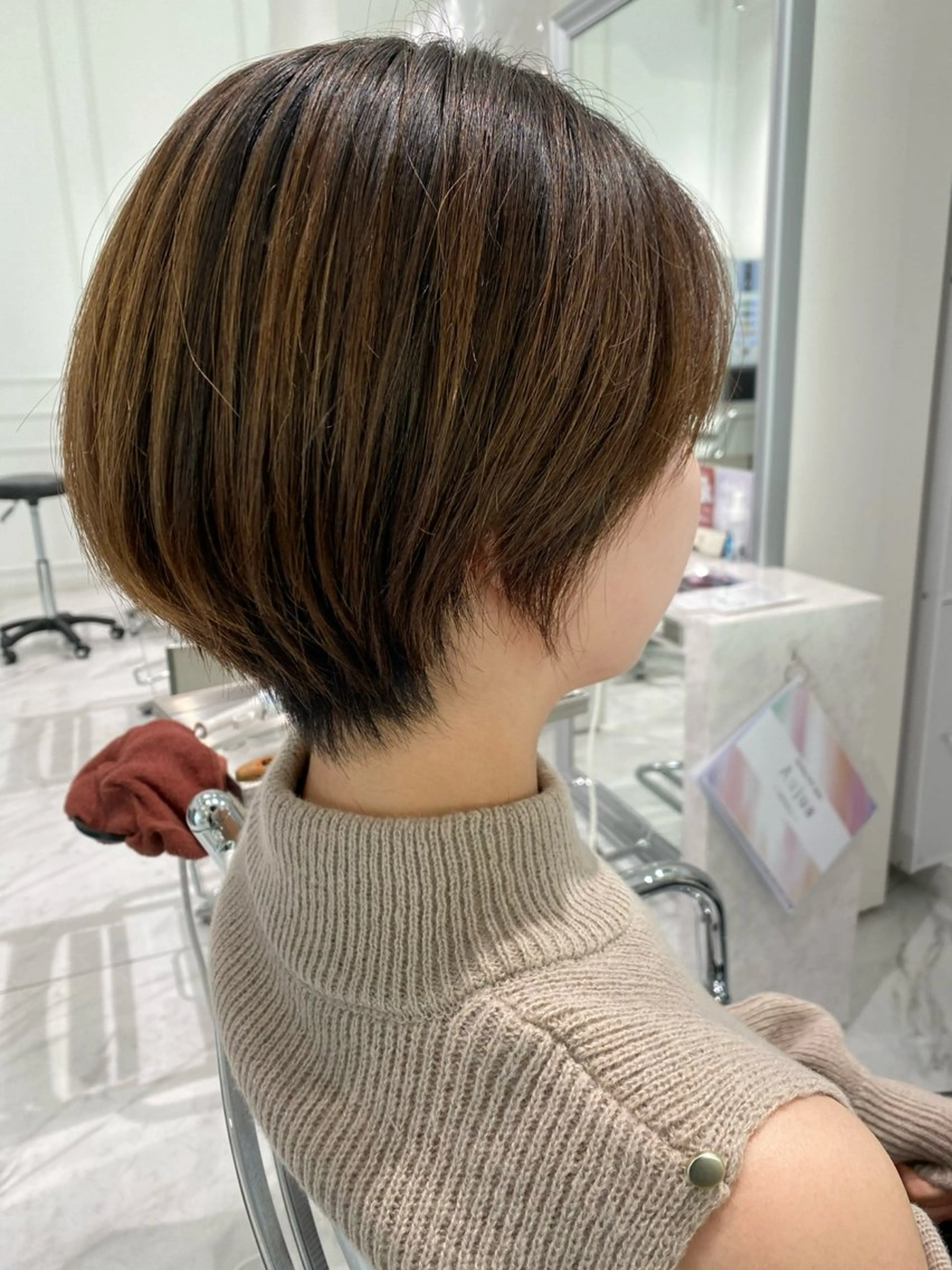 《レディース限定》ショートカット👧🏻‎＋カラー🌈の写真