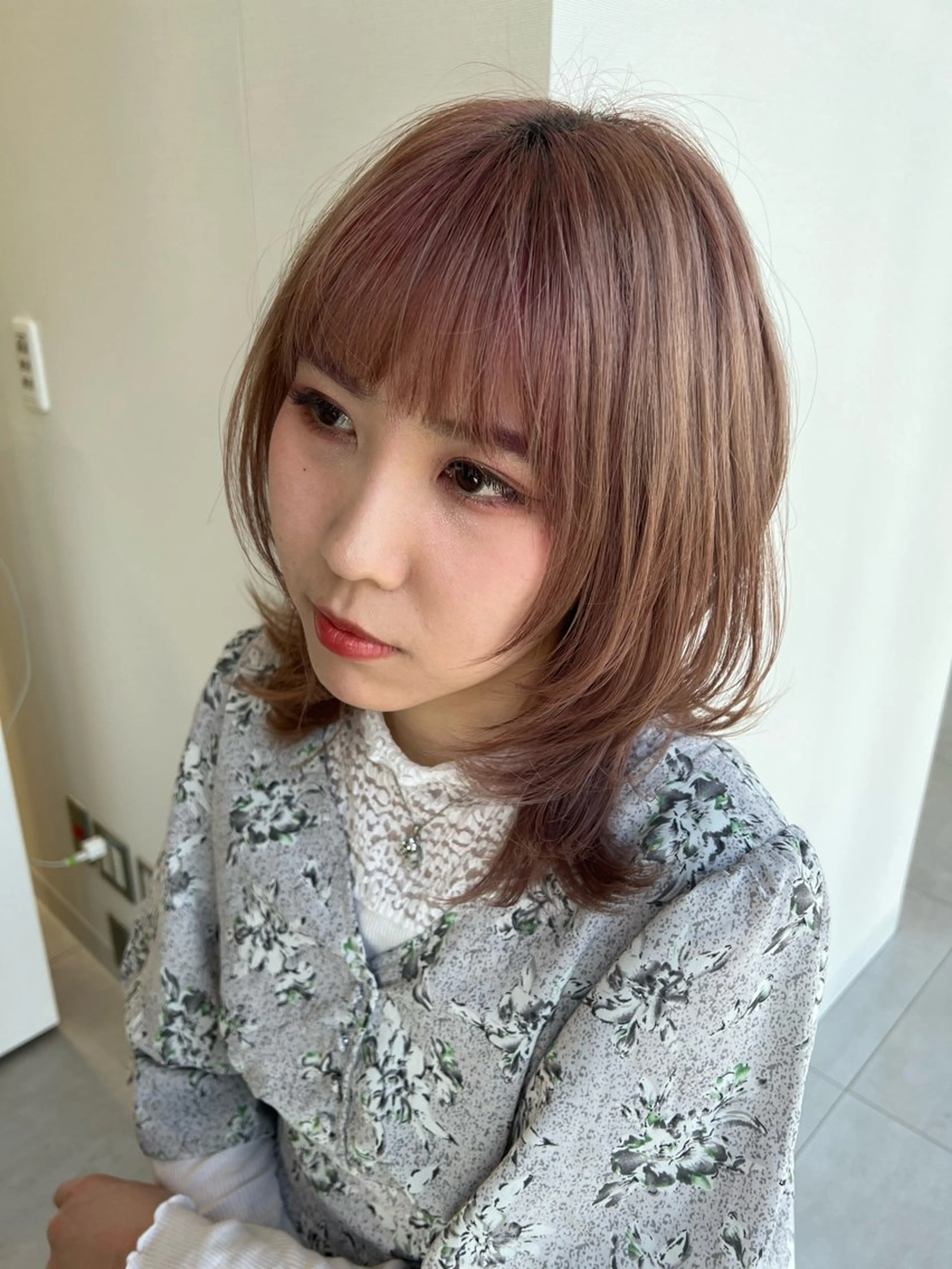 ミディアム M.SLASH センター北所属・山内 七鐘のヘアスタイル