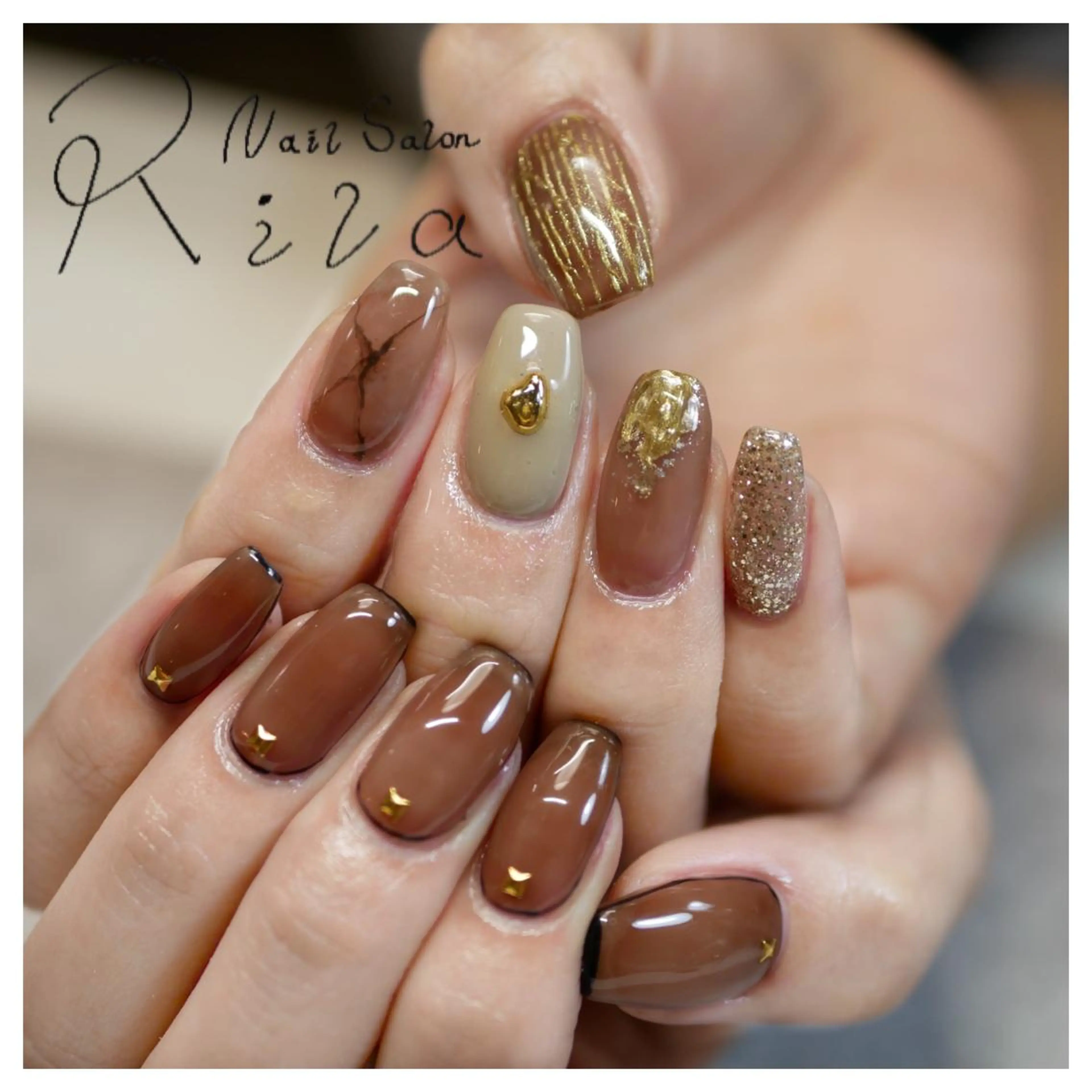 ネイル Nail salon Rilaのネイルデザイン