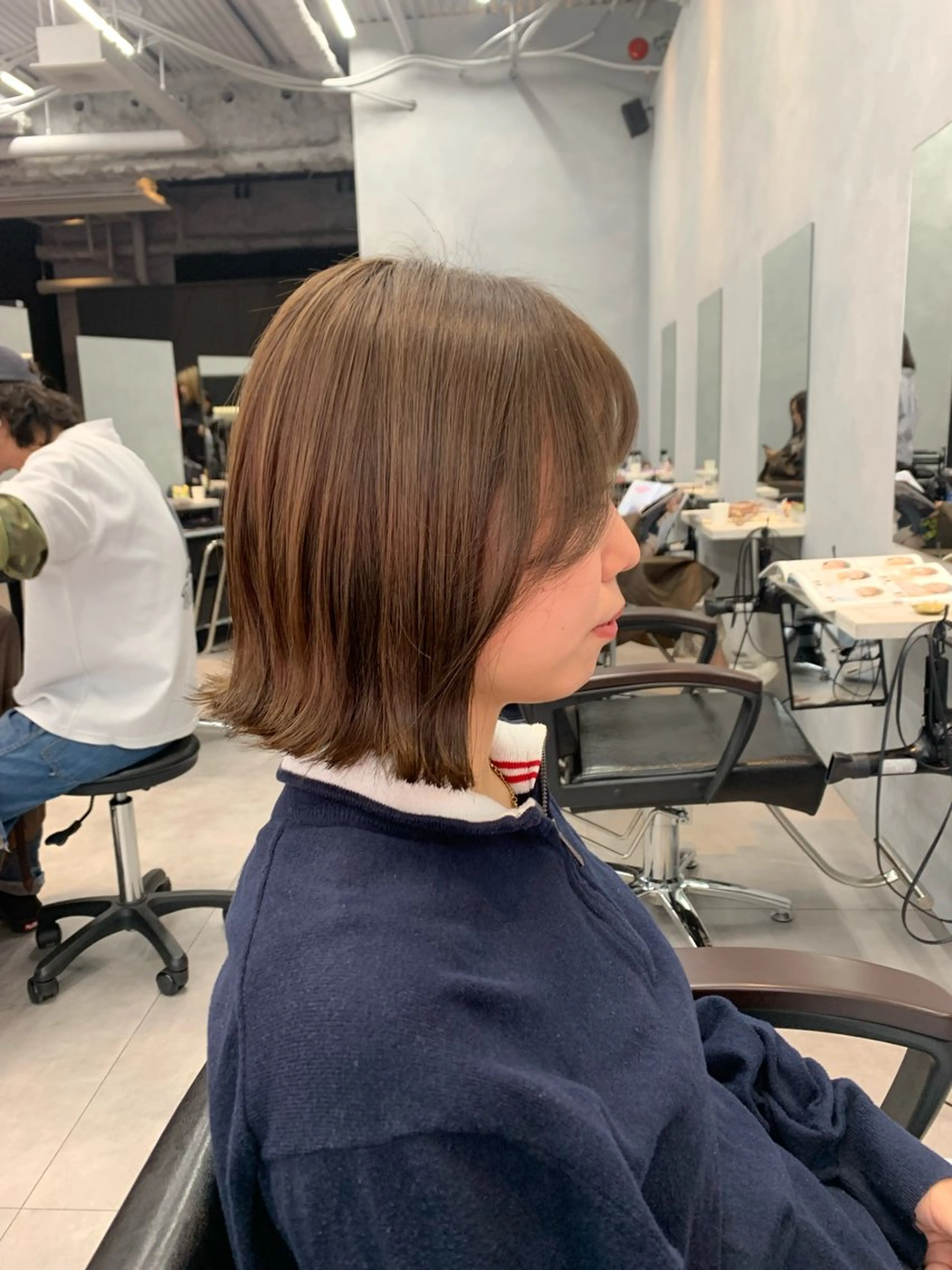 ショート ボブ Elena池袋店所属・💎透明感カラー Sarina💎のヘアスタイル