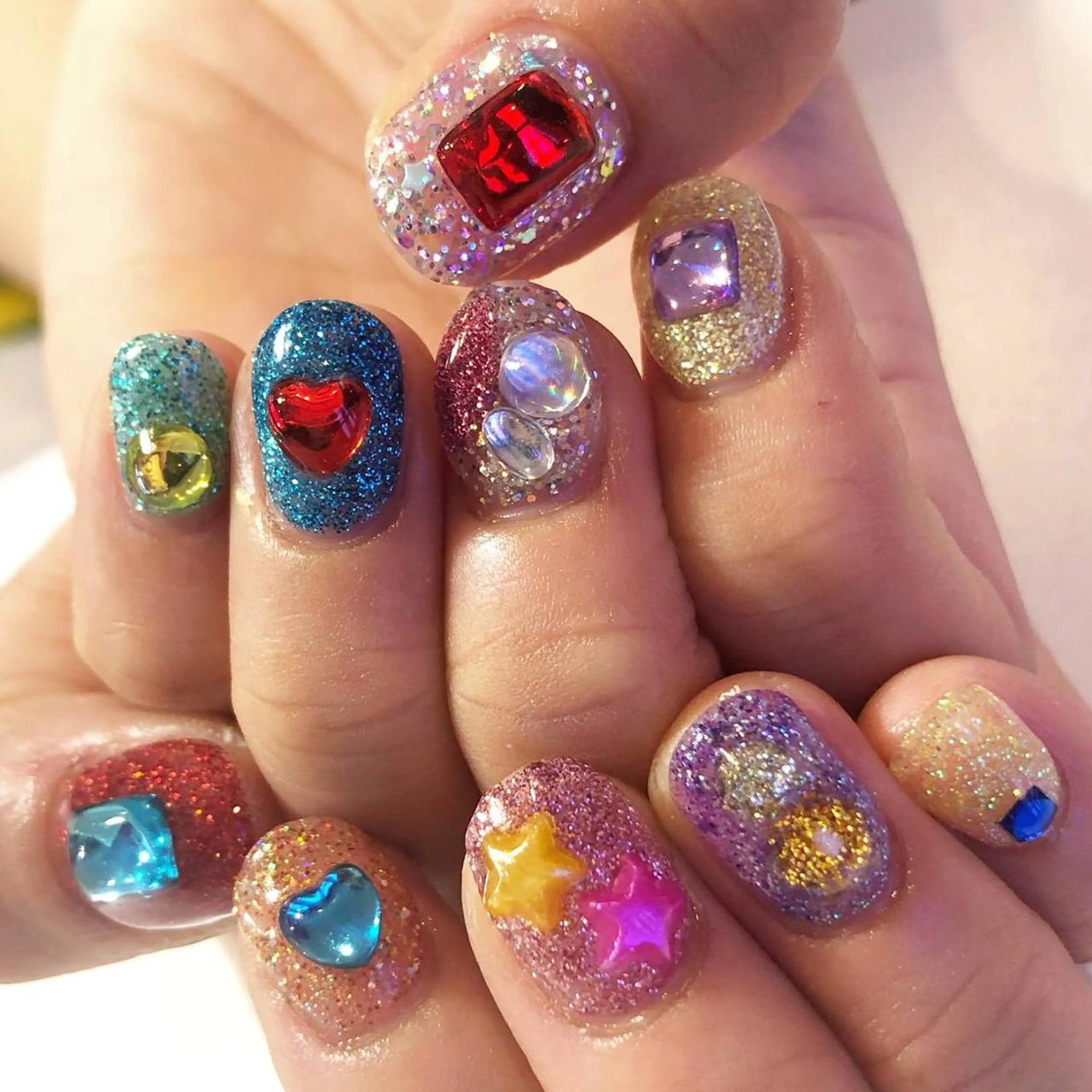 ネイル ニュアンスネイル Menail心斎橋筋 ギャル×韓国🇰🇷のネイルデザイン
