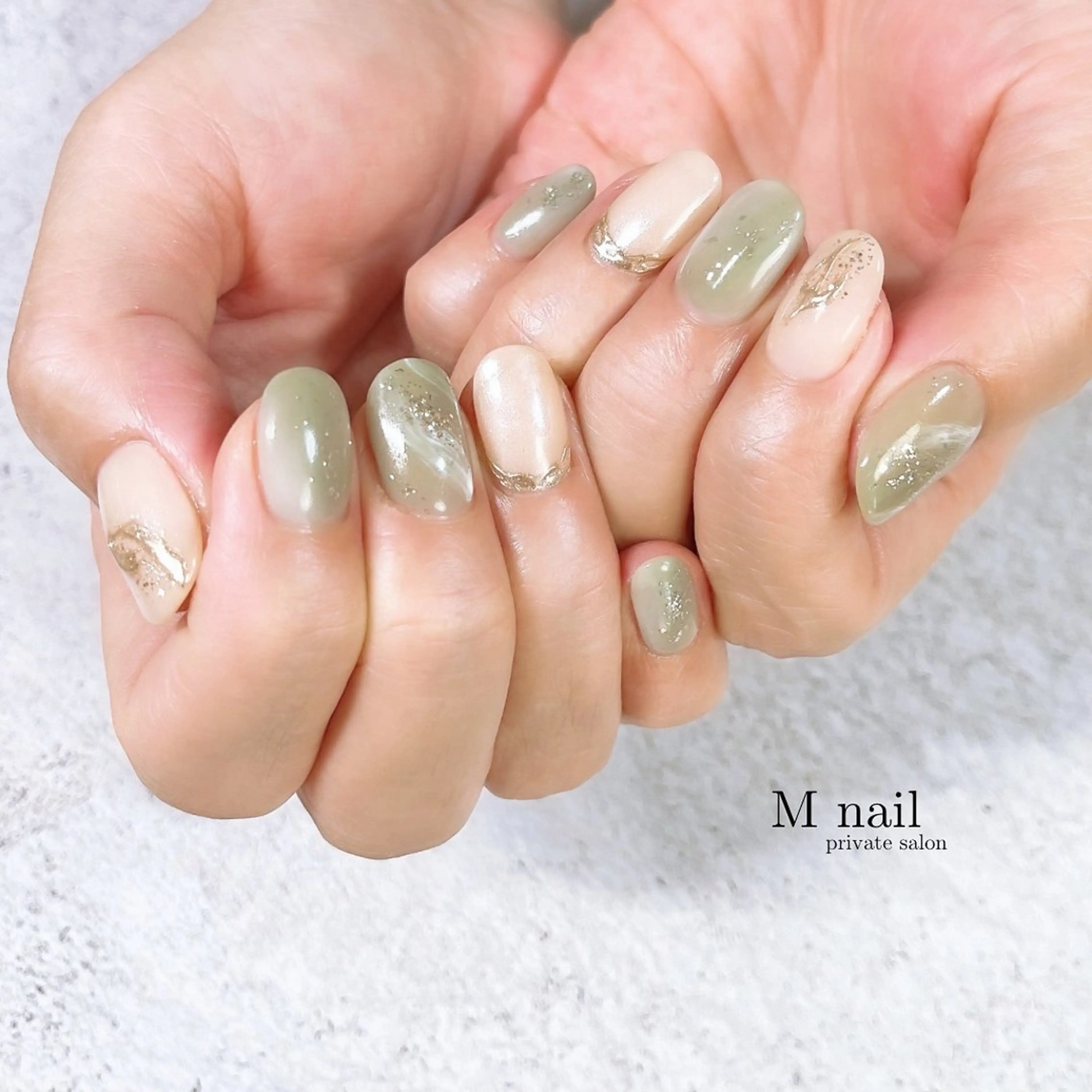 ネイル ハンドネイル M　nail所属・M nailのネイルデザイン