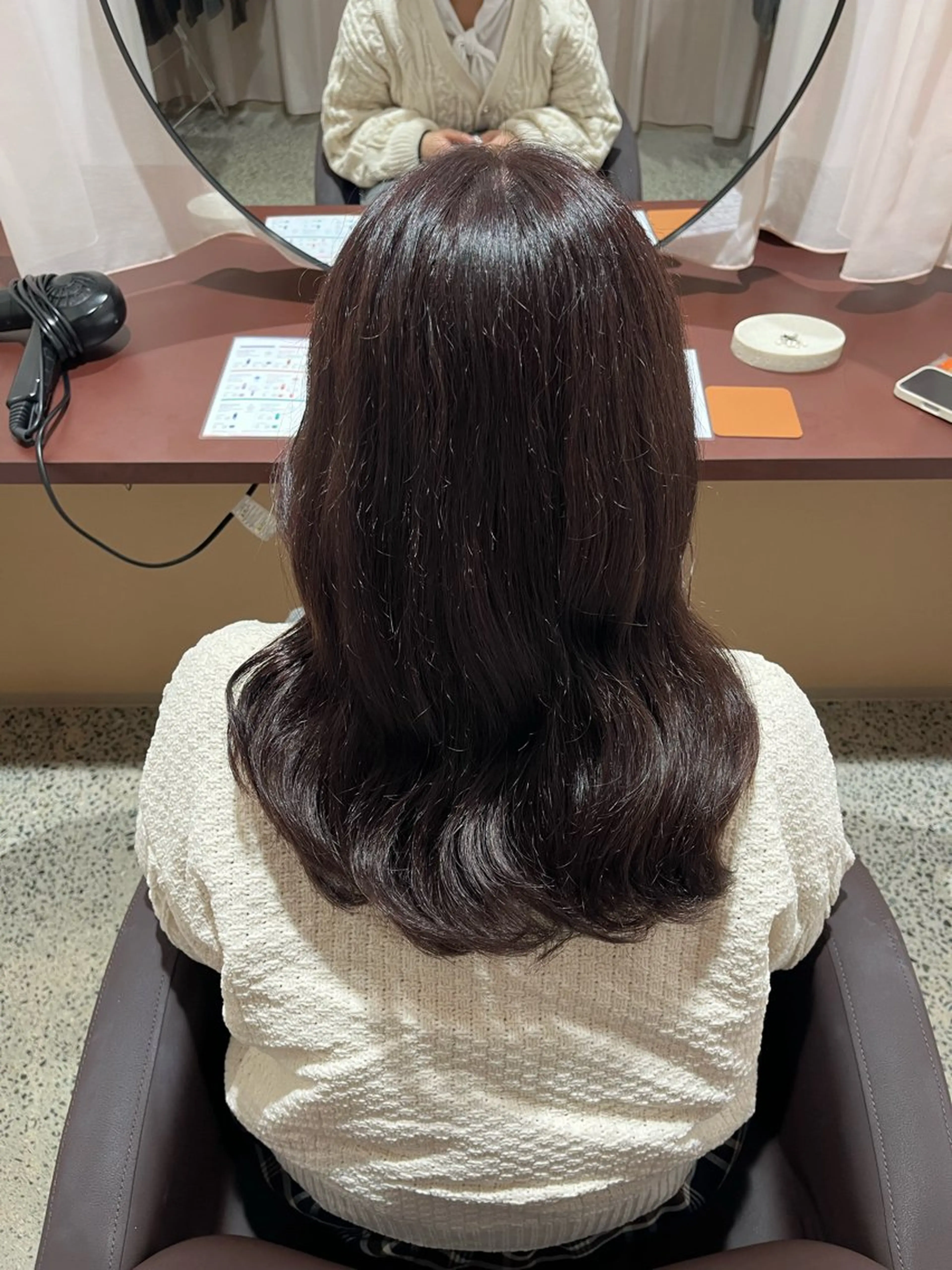 カラー ブラウンカラー ピンクカラー ヘアカラー YOKE 桃山台 SAKI♩ ܸのヘアスタイル