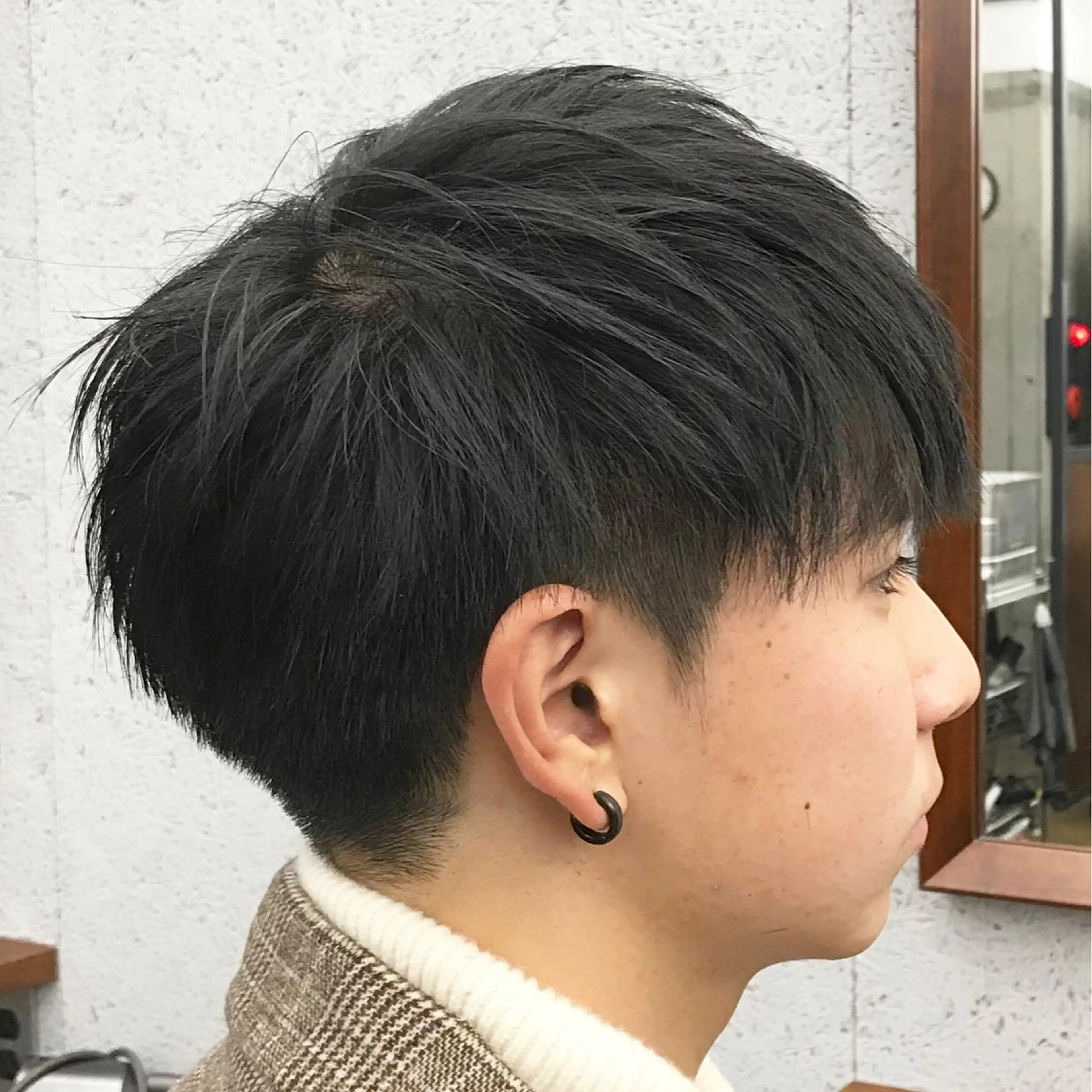 ショート メンズ マッシュ ショートヘア カット ✂︎ウルフ・ショート ✂︎MIKUNIのヘアスタイル