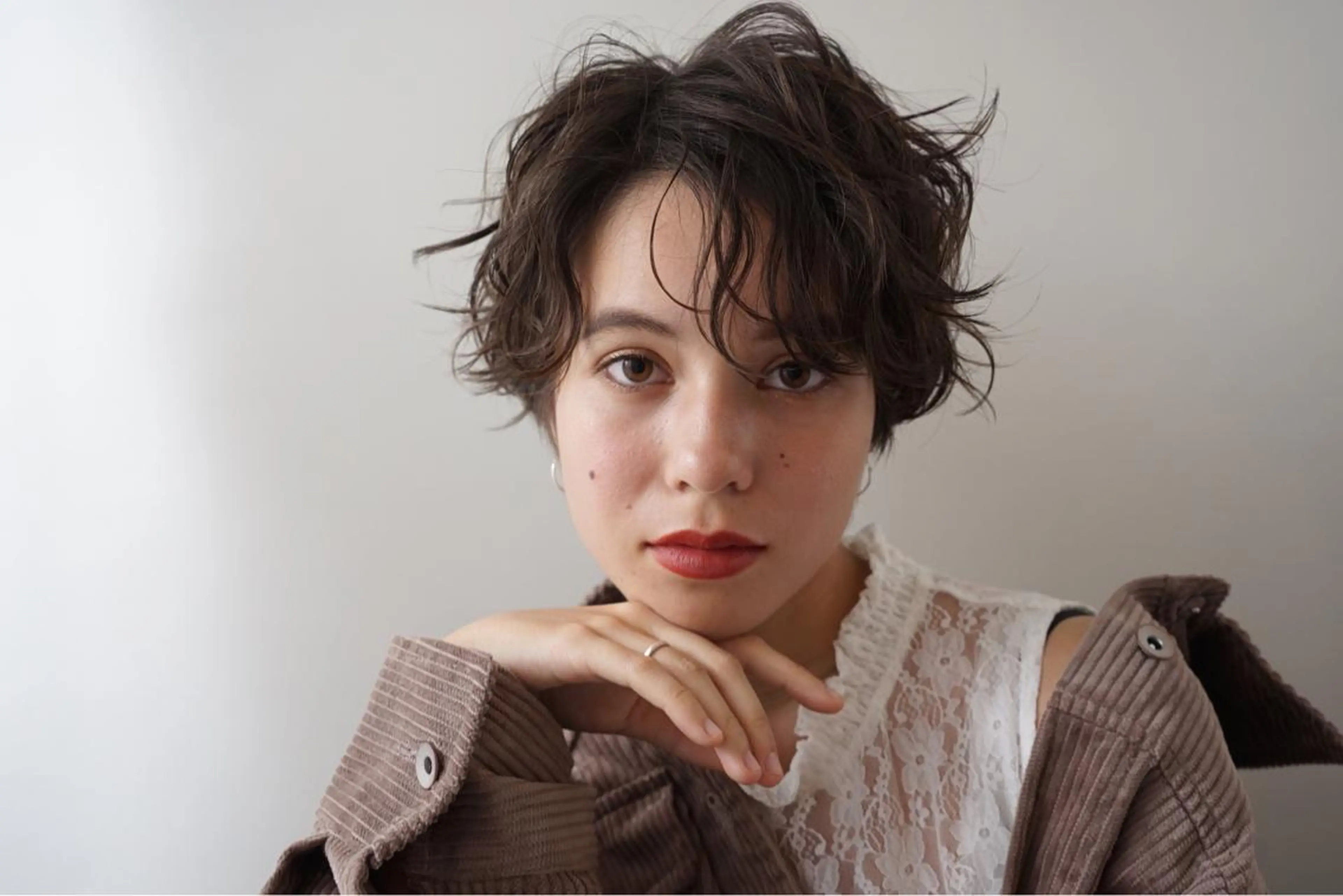 ショート カラー パーマ ヘアアレンジ 🌷山田 有友名🌷のヘアスタイル