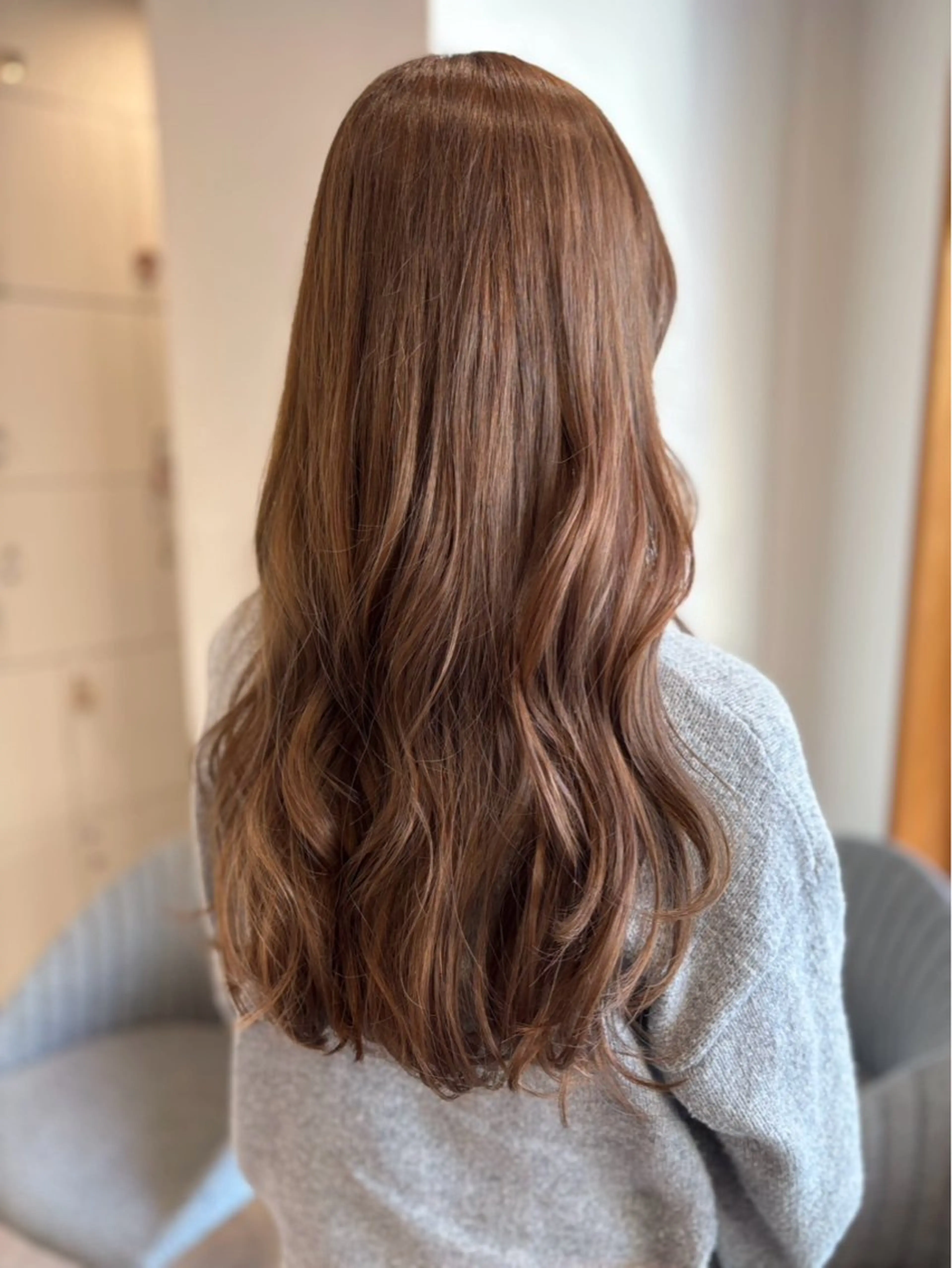 ロング ヘアカラー SHIAN 🍚ゆな🍚のヘアスタイル