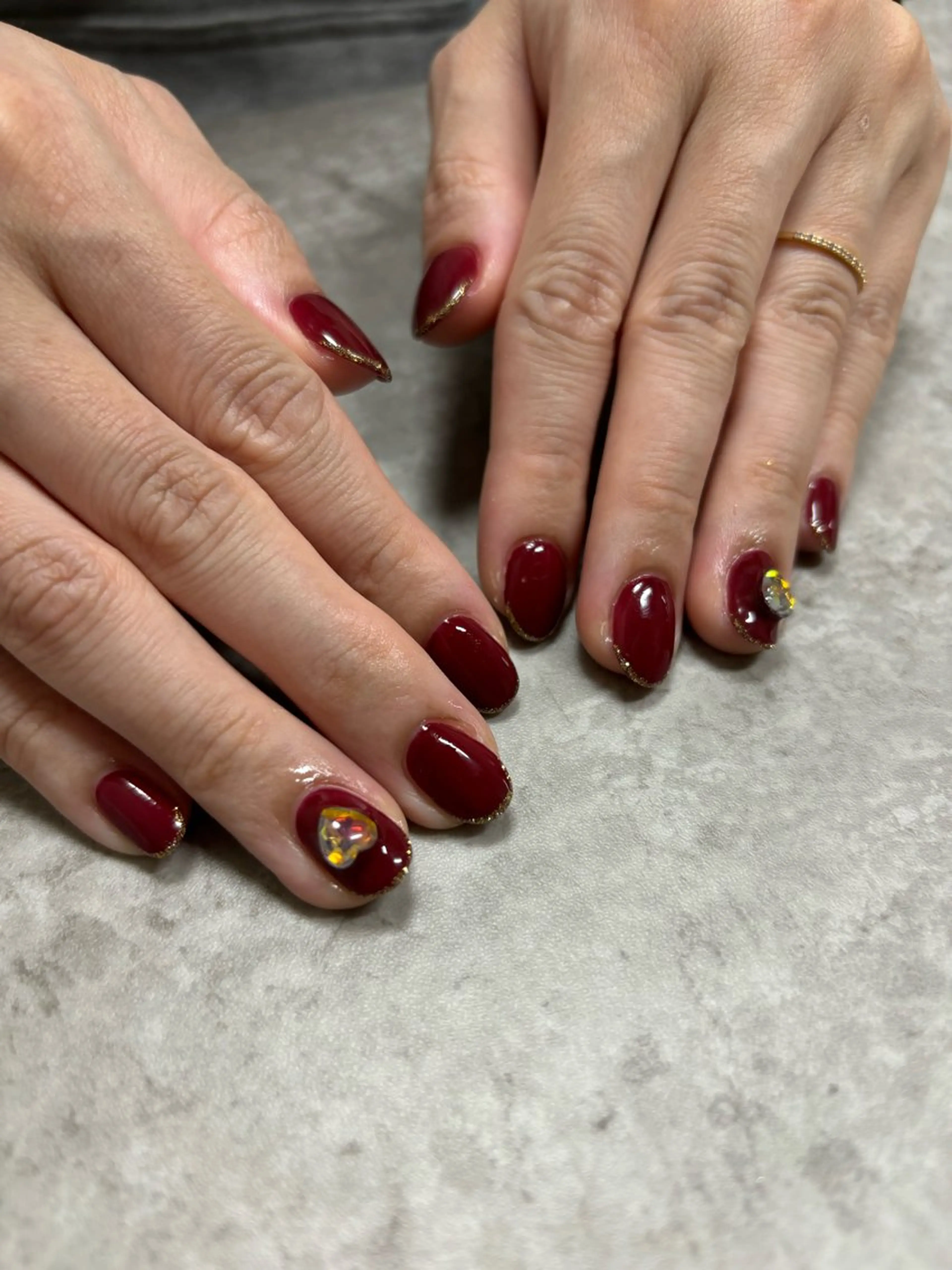 ネイル フレンチネイル ワンカラーネイル nail salon Howdyのネイルデザイン