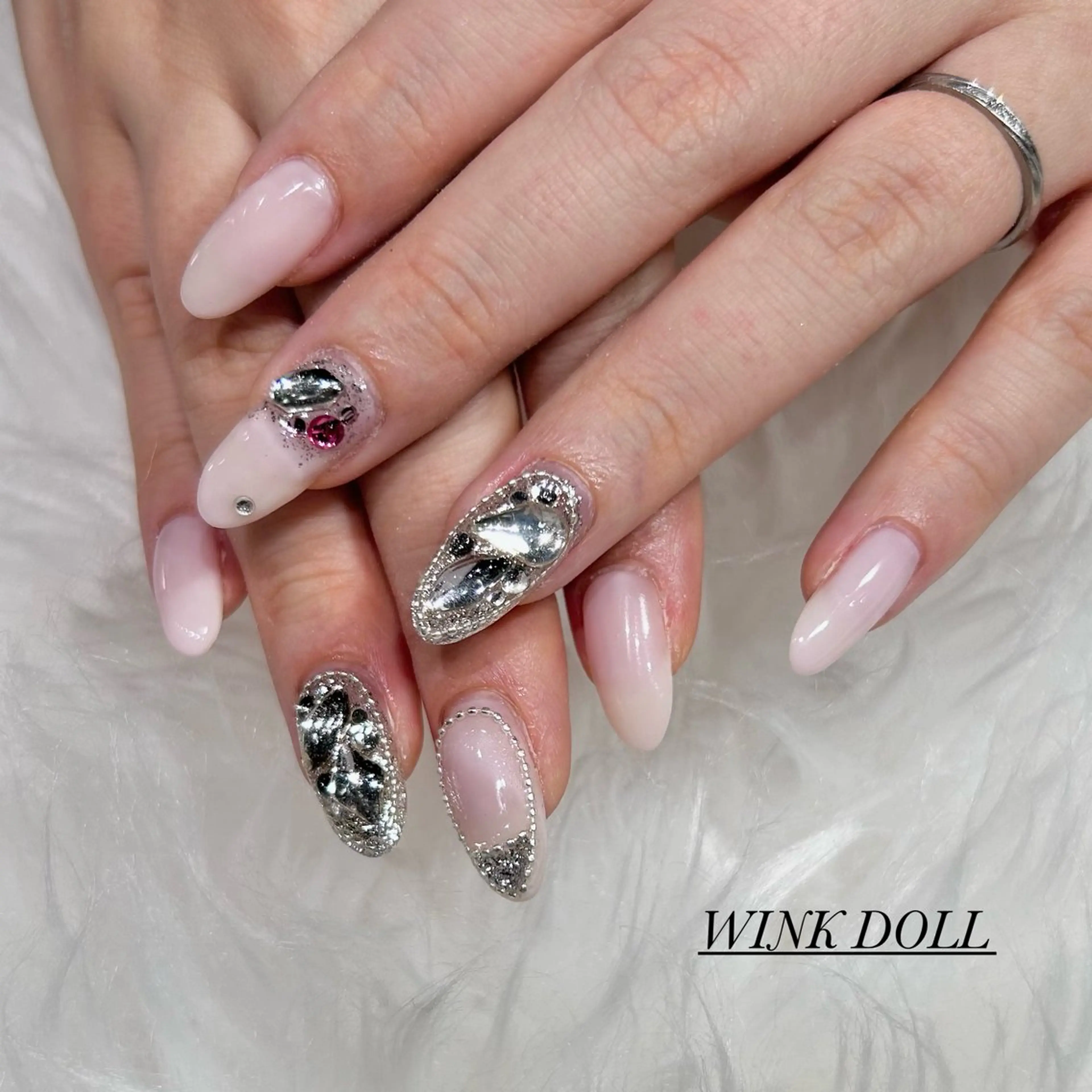 ネイル ハンドネイル WINK DOLL所属・WINK DOLL 🌹MIRAIのネイルデザイン