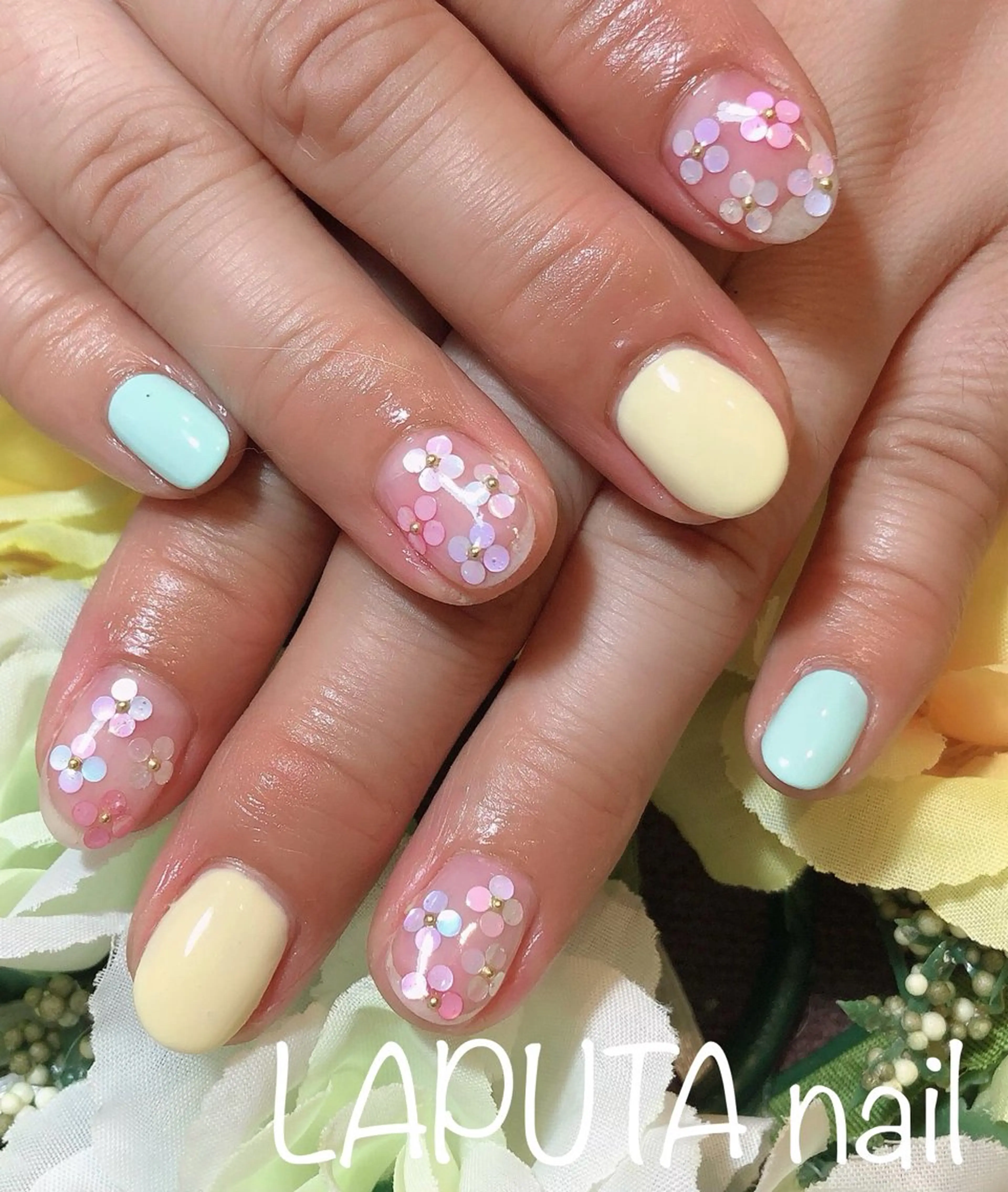 ネイル ハンドネイル ハンドケア LAPUTA nailのネイルデザイン