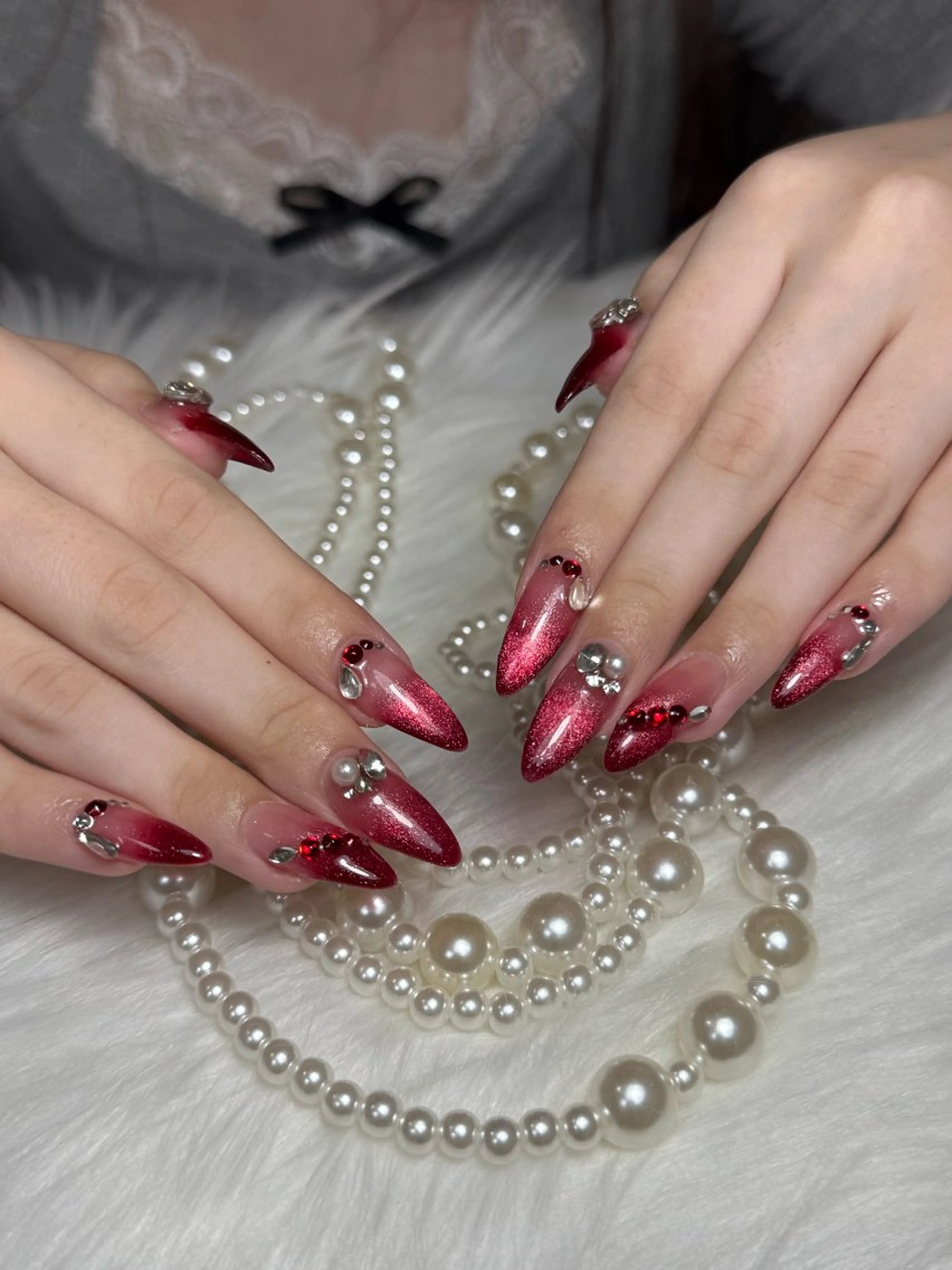 ネイル ハンドネイル DEMAIN- 🌹のネイルデザイン