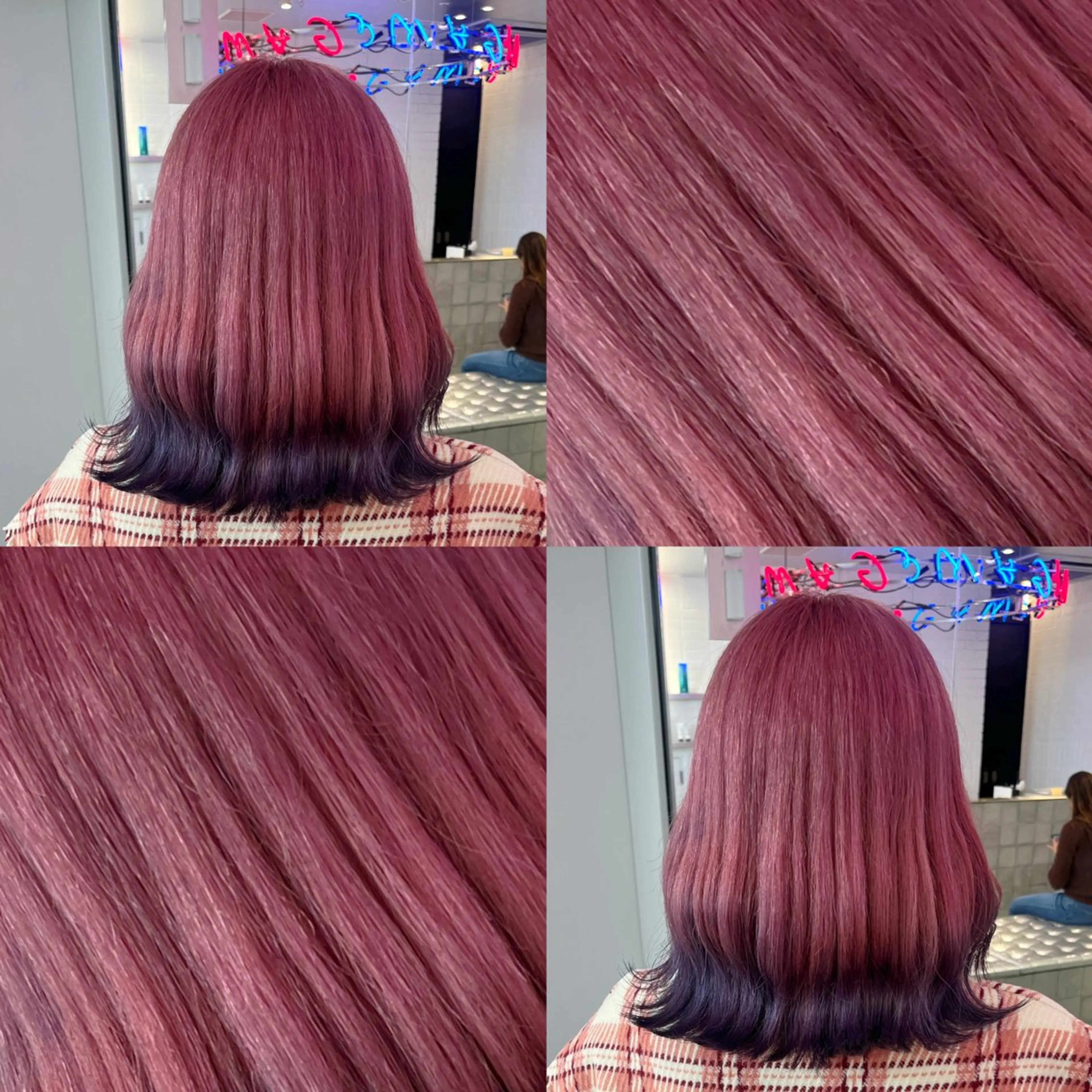 カラー ヘアカラー 🎀ピンクカラー/ 推しカラー/のの🎀のヘアスタイル