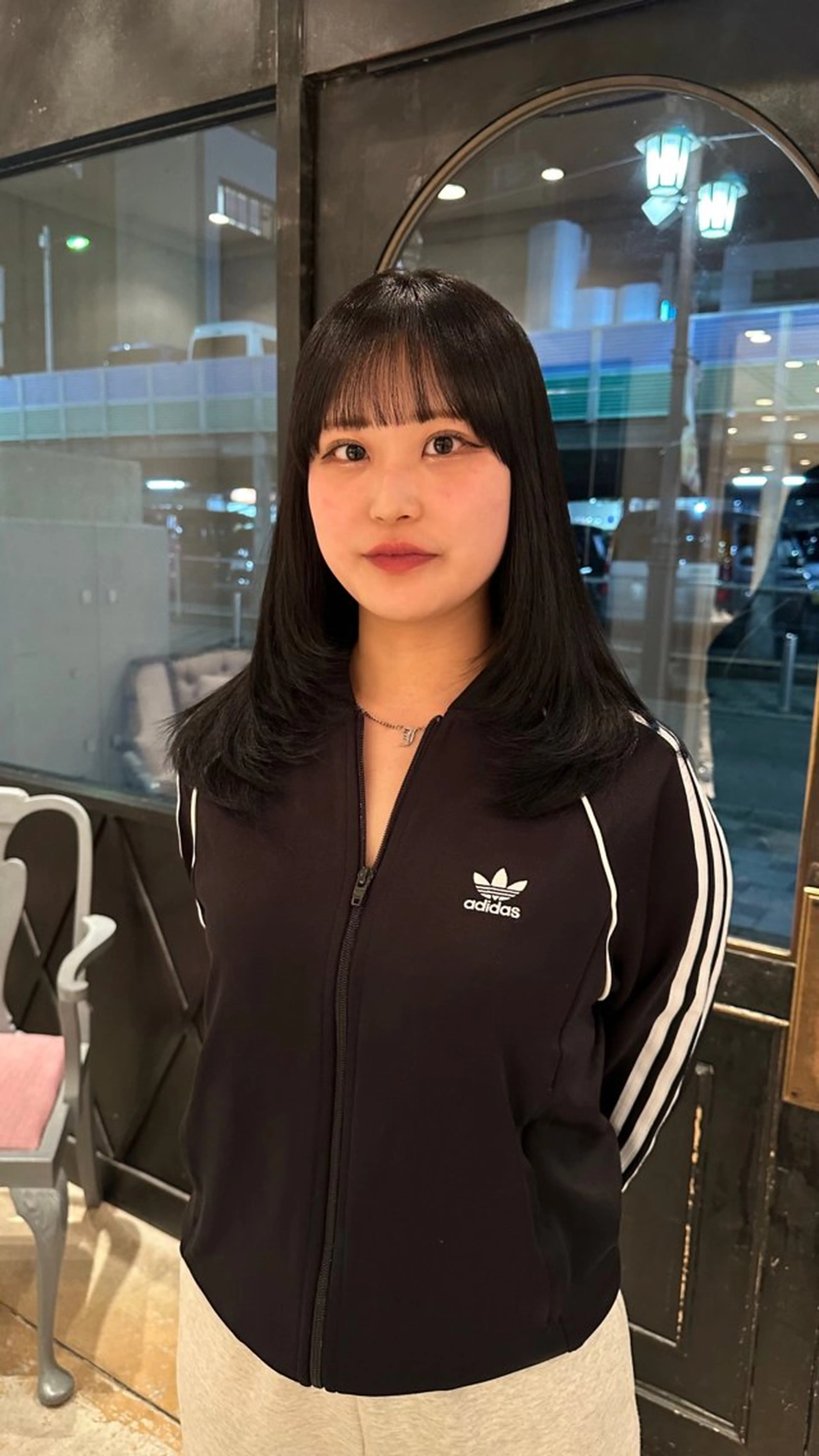 セミロング 韓国風ヘア カット ヘアカラー トリートメント ショート無料カット 募集🩶narumiのヘアスタイル