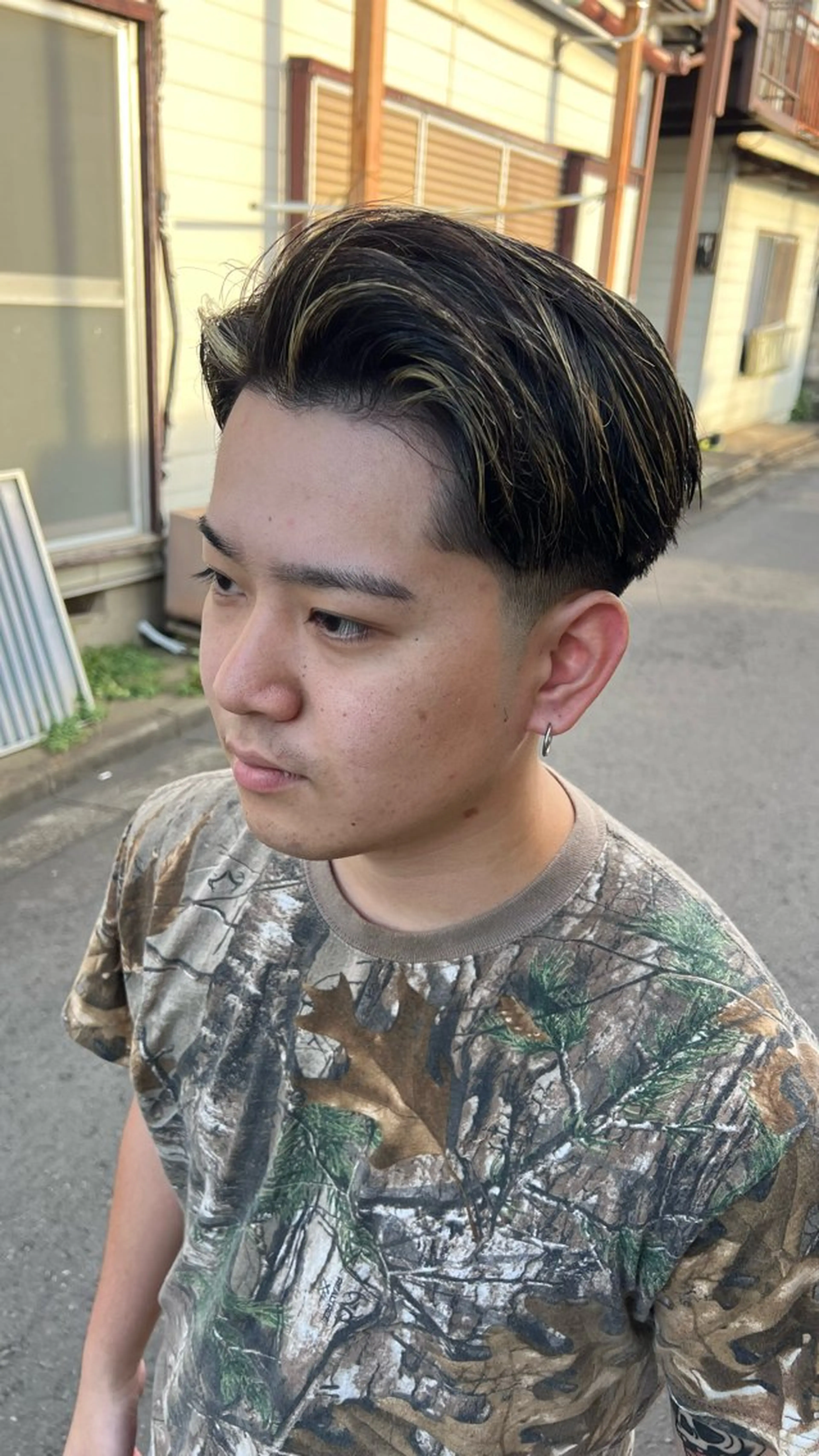 ショート メンズ 荻沼 快のヘアスタイル