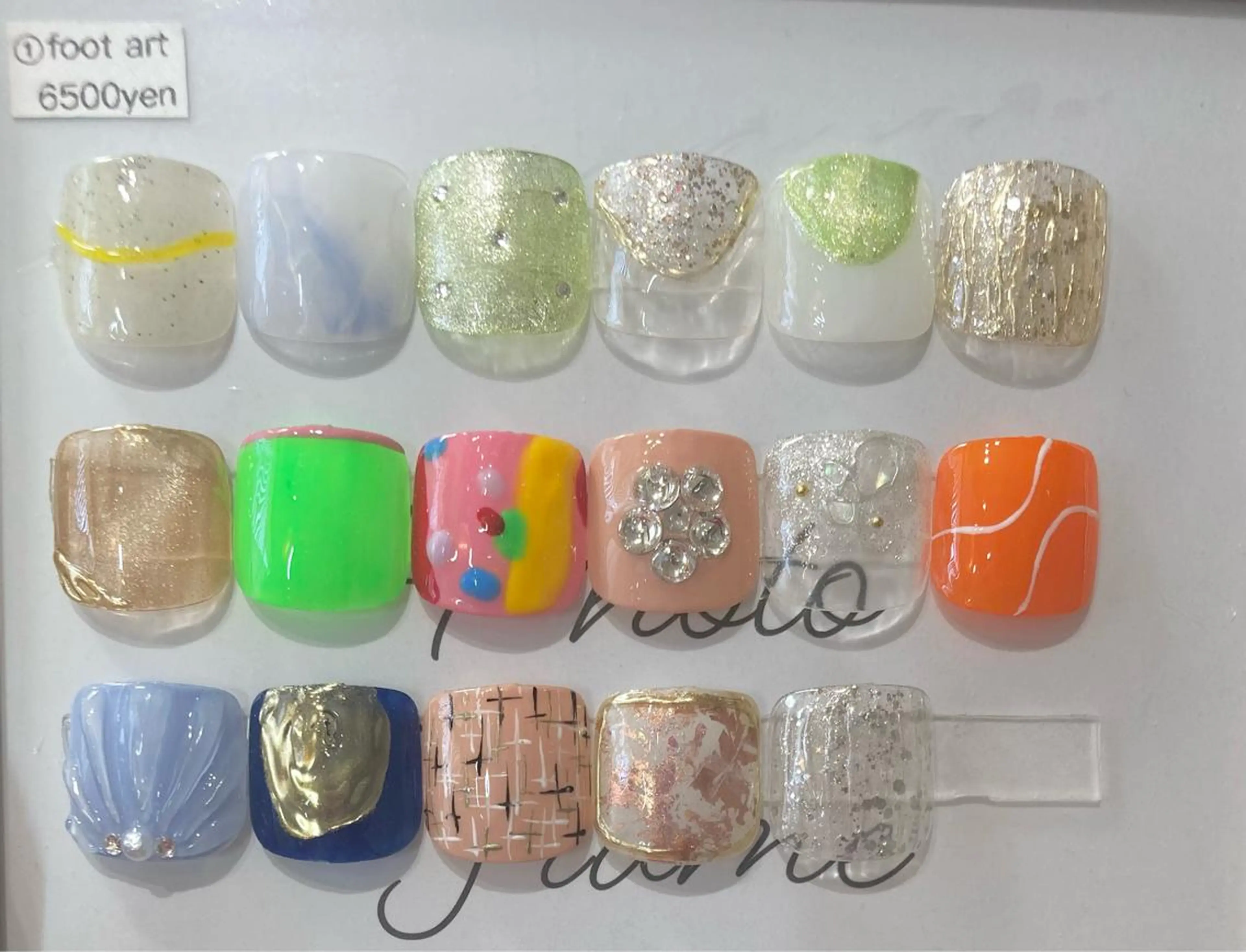ネイル アートネイル フットネイル RicottEYELASH&NAIL所属・下城 葵のネイルデザイン