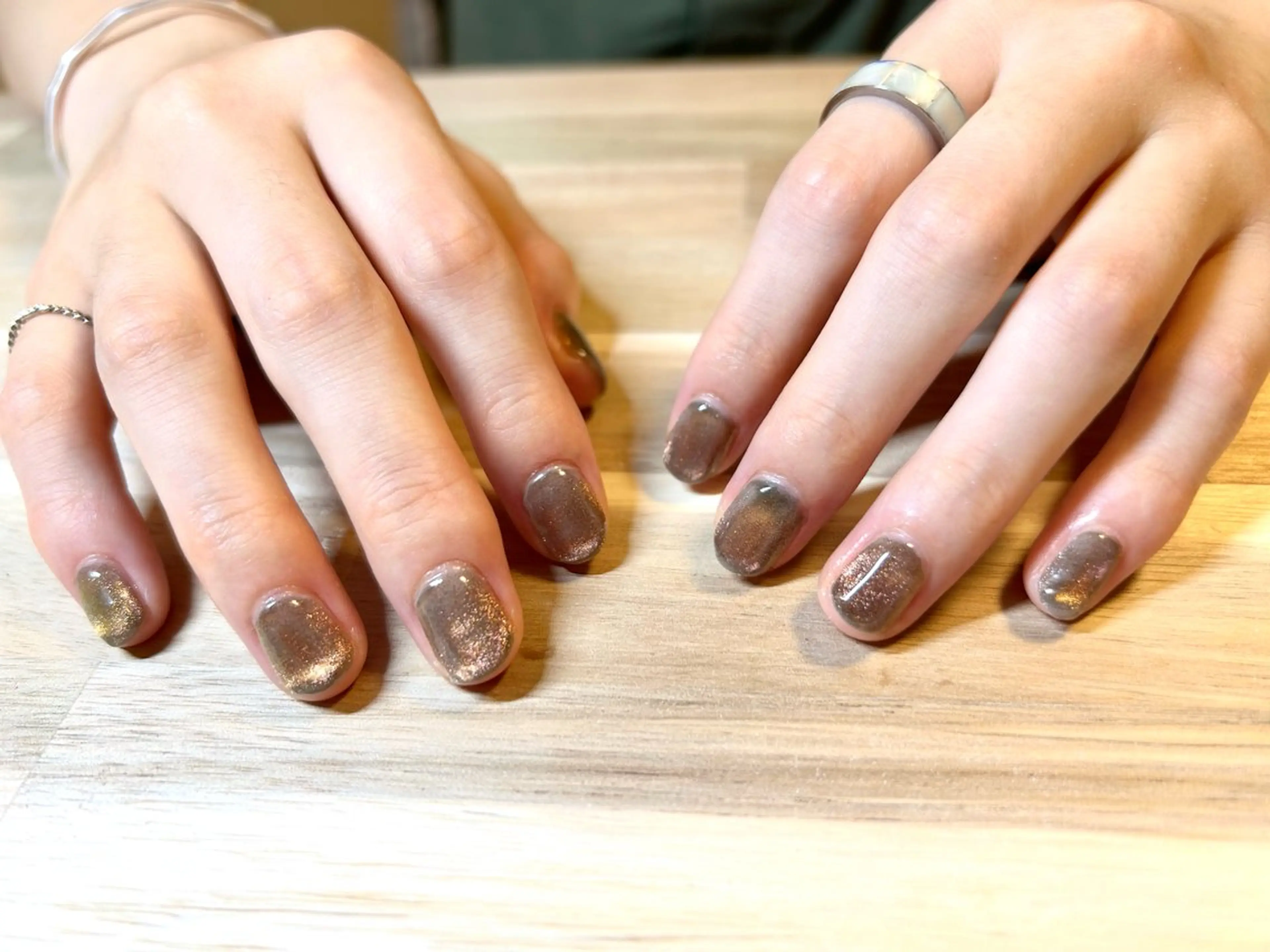 ネイル マグネットネイル シンプルネイル nailsalon kiii'sのネイルデザイン