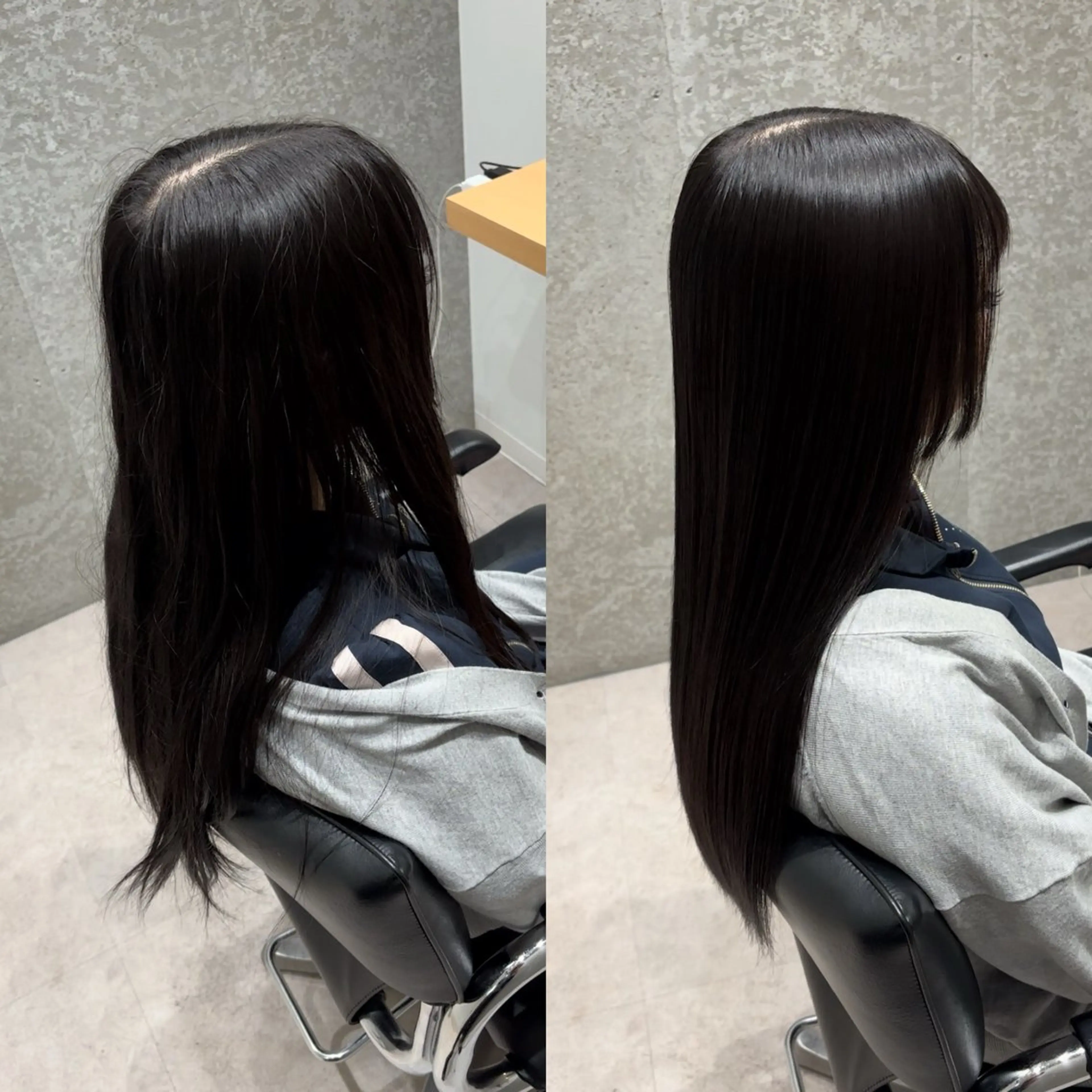 セミロング 髪質改善 トリートメント トリートメント ヘッドスパ GOTODAY  SHAiRE SALON　新宿Aura店所属・髪質改善ヘアケア 艶髪特化/上田のヘアスタイル