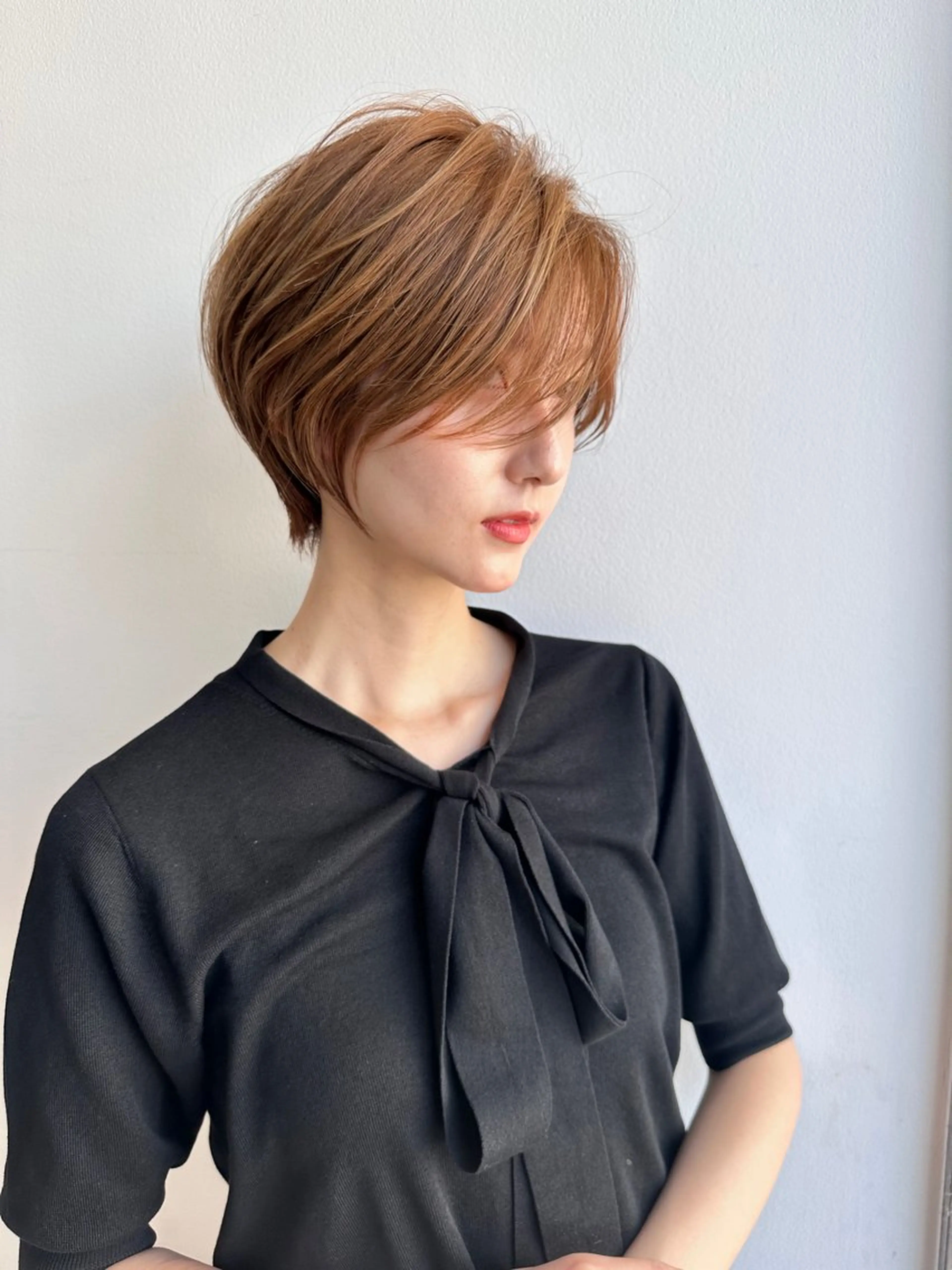 ショート カット ヘアカラー ヘッドスパ 高橋 佳愛のヘアスタイル