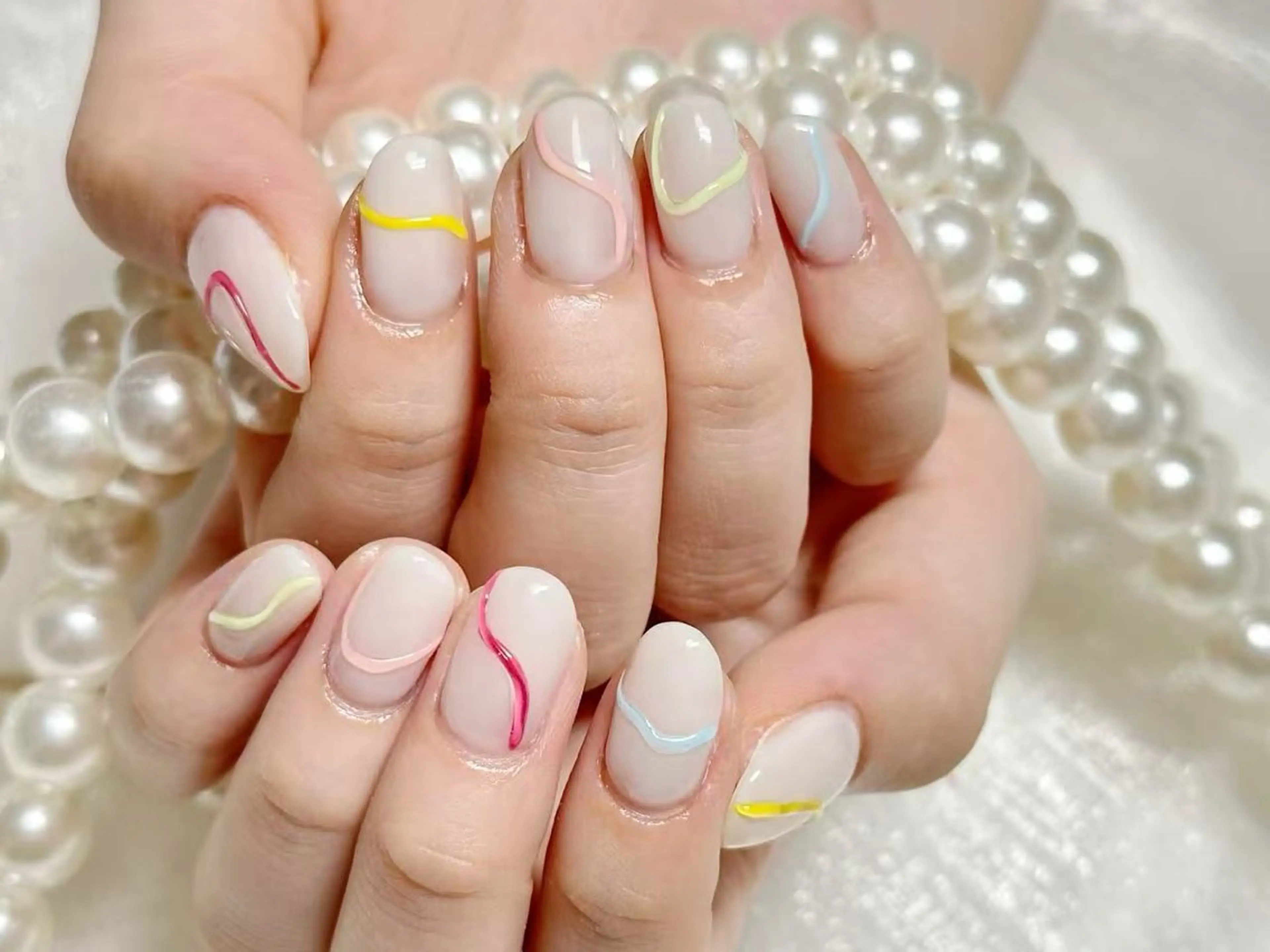 ネイル クリアネイル 成人式 フラッシュネイル フットネイル フレンチネイル 💫KASUMI 💅のネイルデザイン
