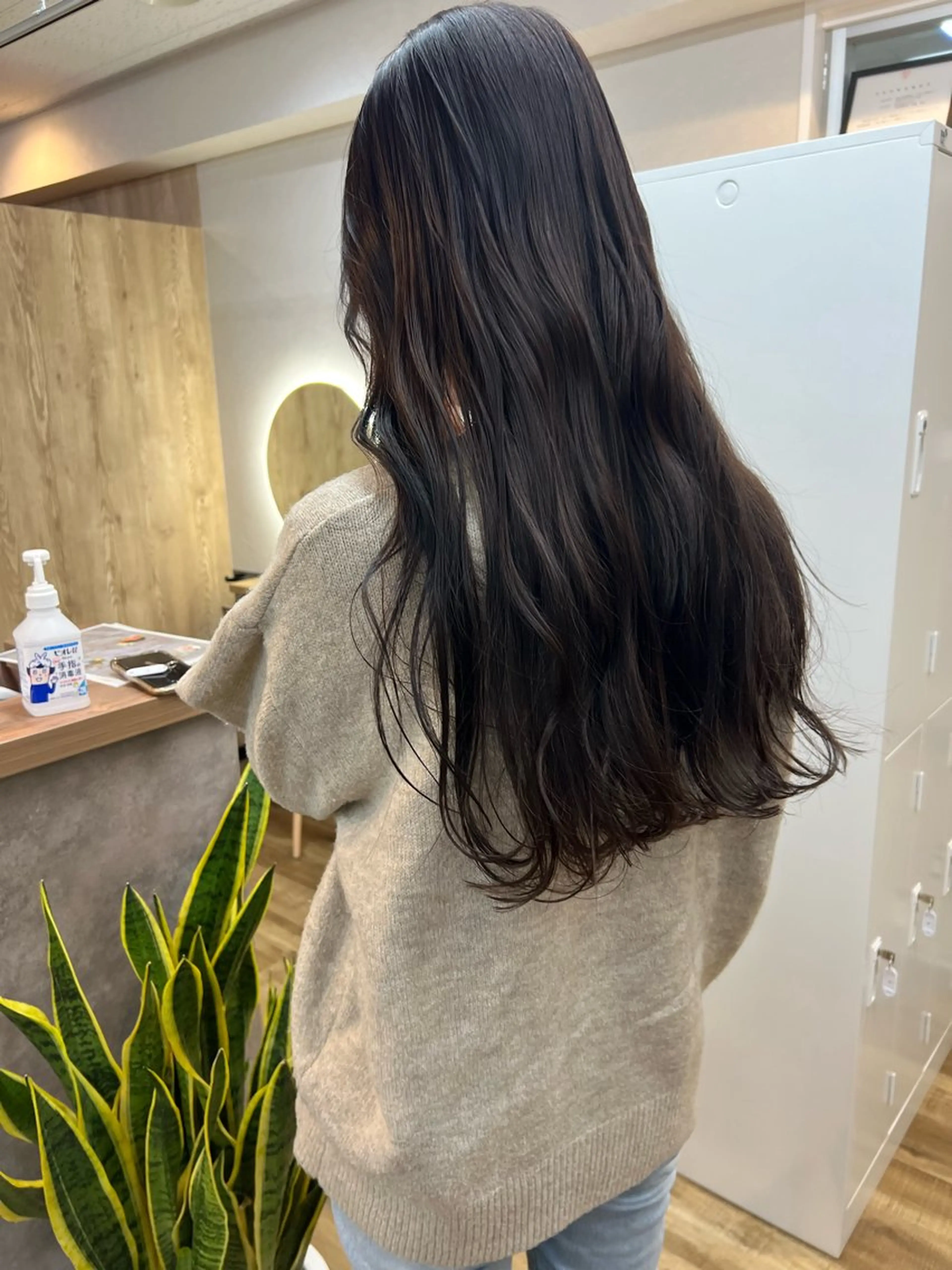 カラー+5stepトリートメント🧞‍♀️💜の写真