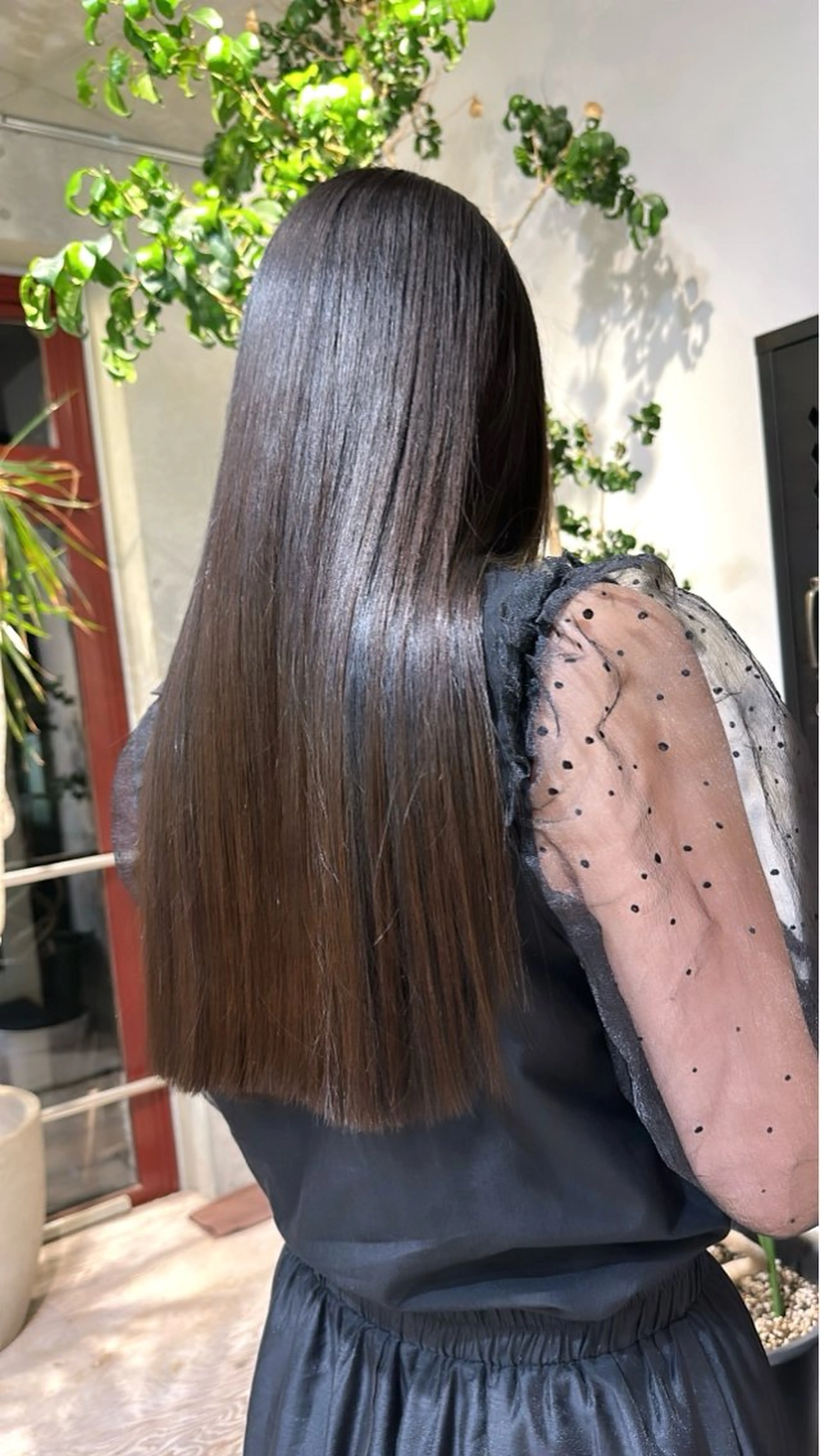 ロング カラー ヘアカラー トリートメント 色落ち綺麗透明感カラ /ボブ/ナカツヒカルのヘアスタイル