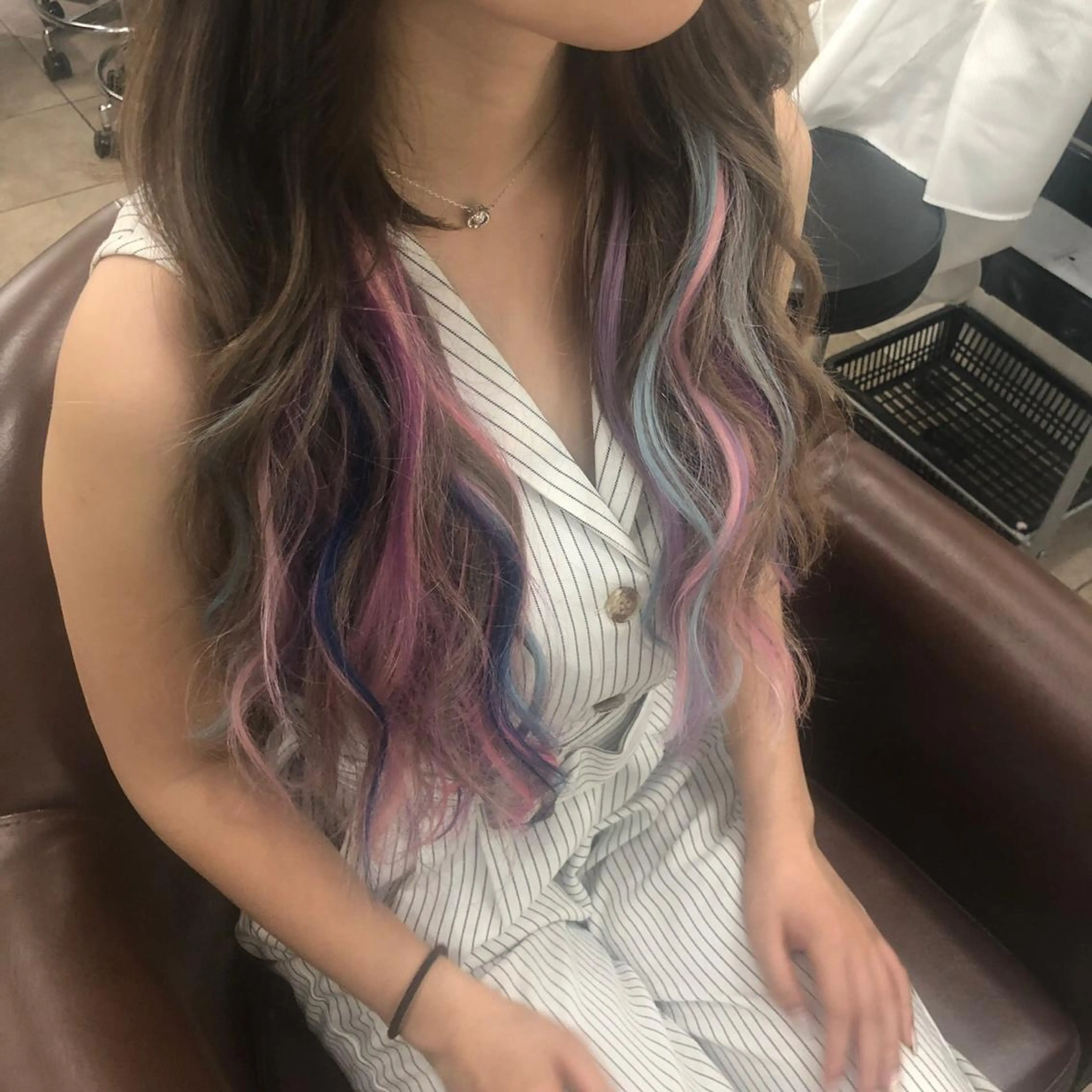 ミディアム ヘアアレンジ 🐥こ ま🐥のヘアスタイル