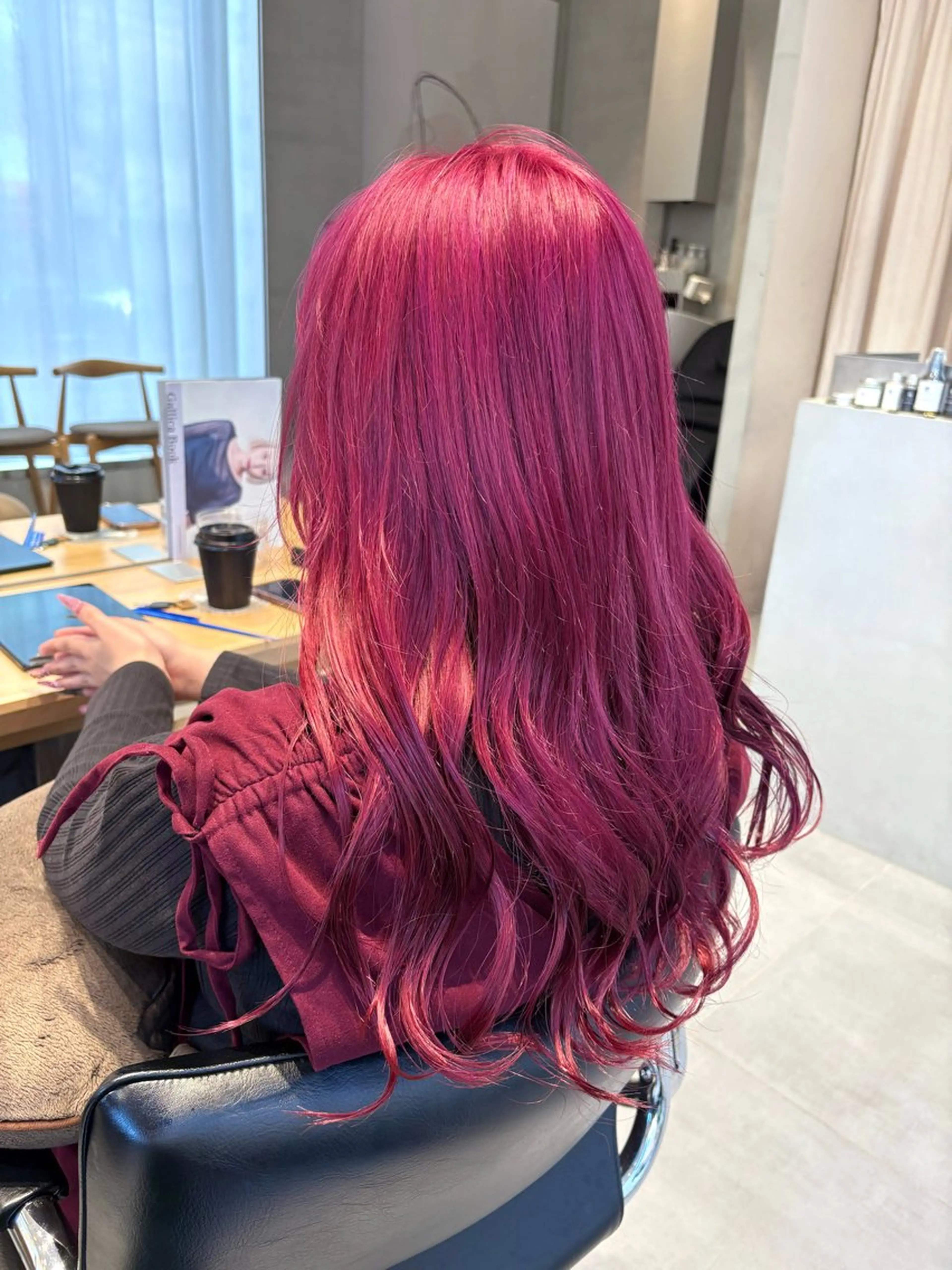 ロング カラー ヘアカラー トリートメント ヘアセット ショートカット/ ハイトーン🪼風香のヘアスタイル