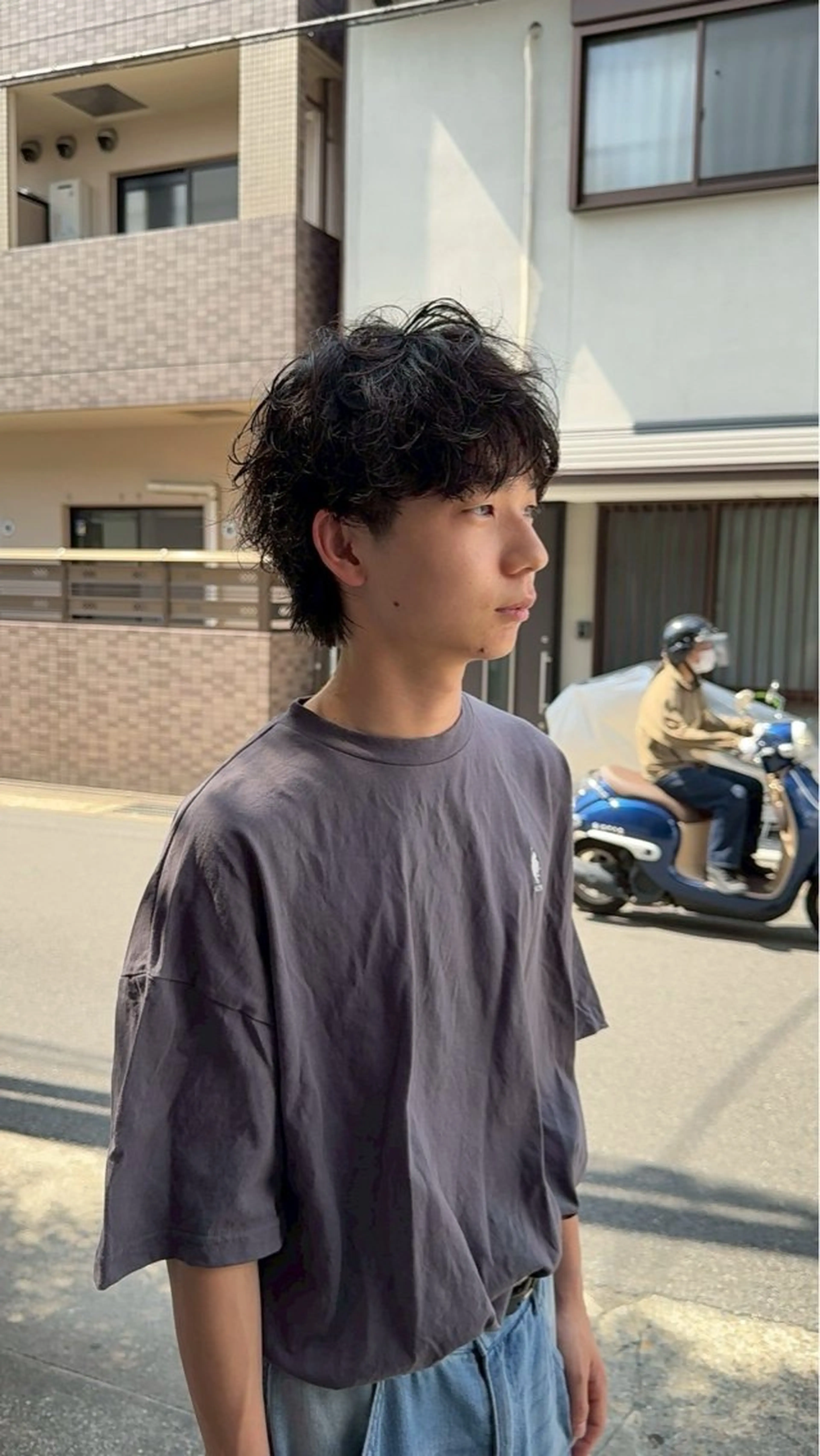カット+メンズパーマの写真