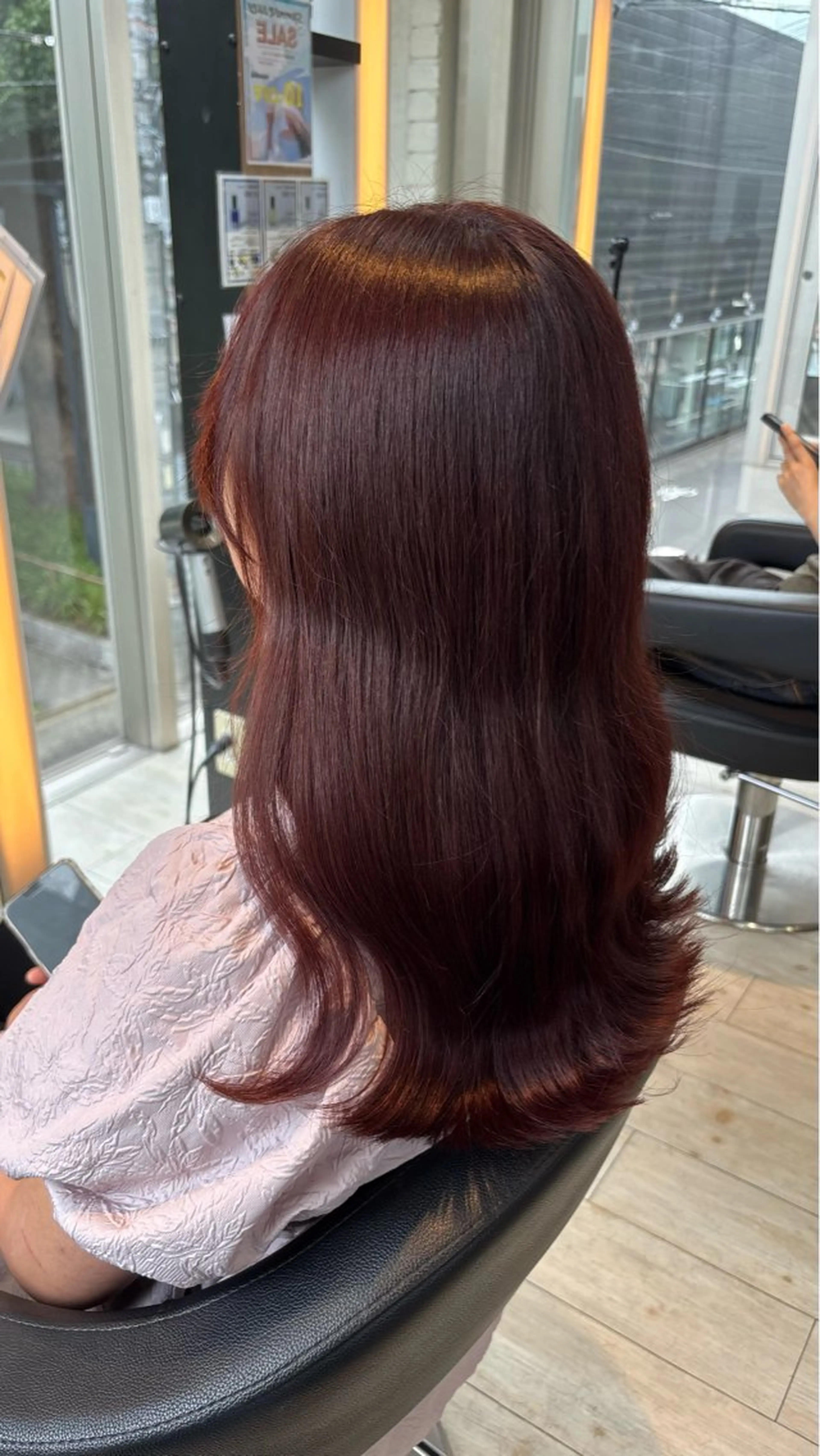 カラー ブラウンカラー インナーカラー ピンクカラー カット ヘアカラー トリートメント miyu/ボブ/ 透明感カラー/栄のヘアスタイル